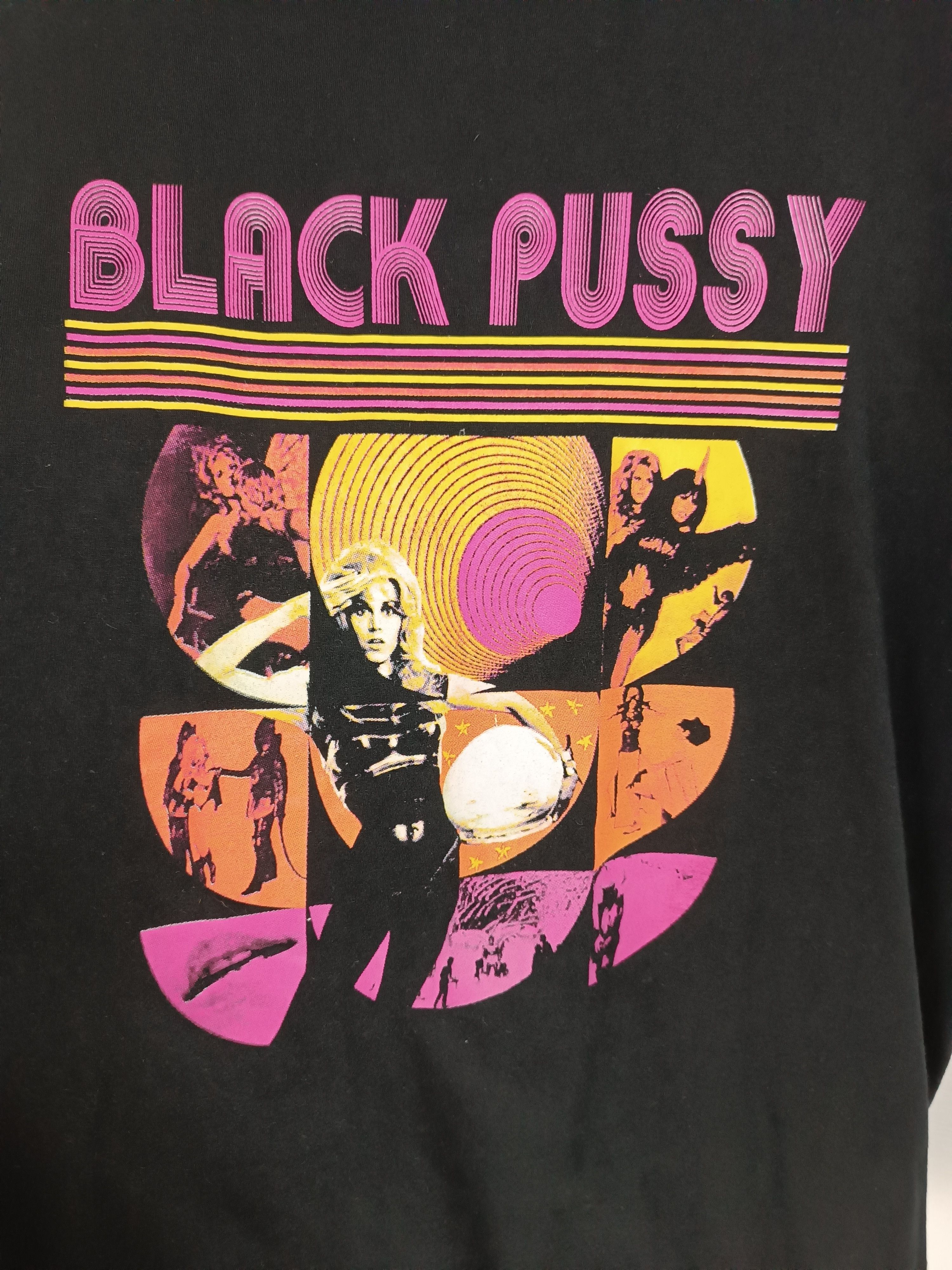 Band Tees VINTAGE BLACK PUSSY PSCHEDELIC STONER ROCK TEE VERY RARE Size US S / EU 44-46 / 1 - 5 Thumbnail
