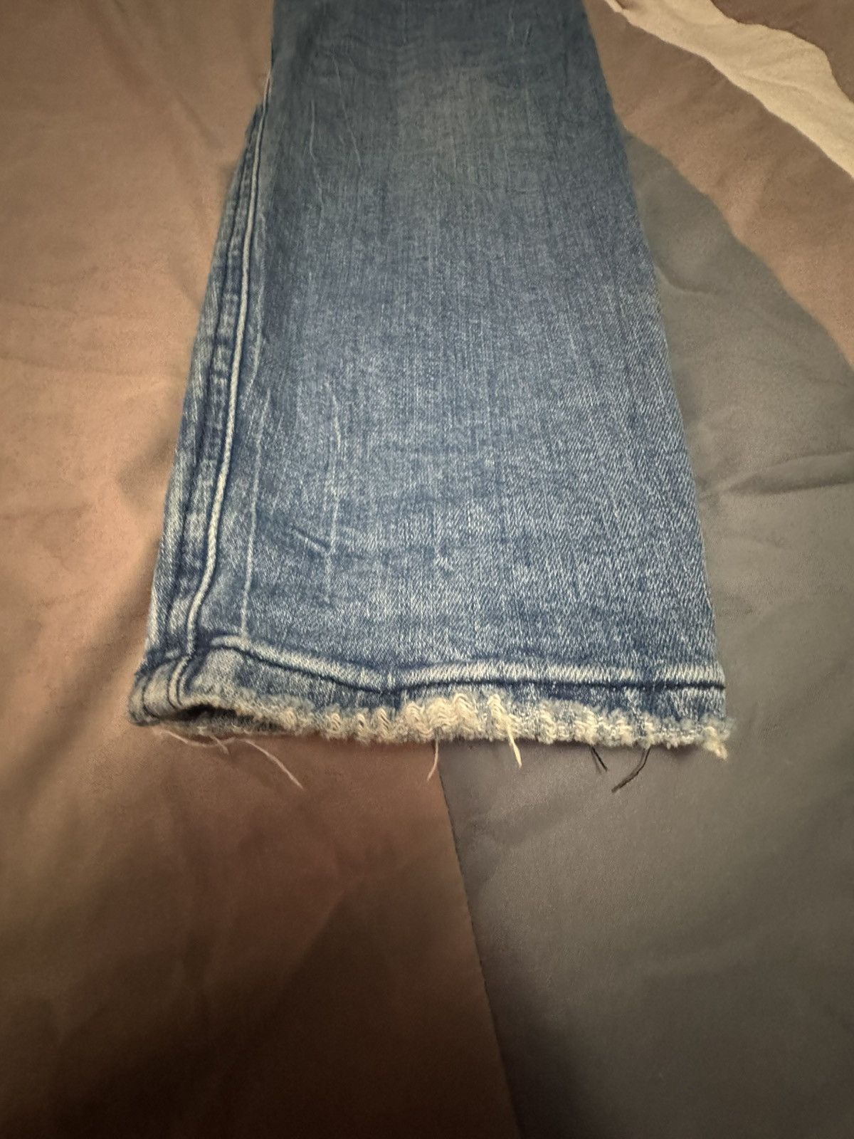 Zara Men’s Ripped Blue Jeans Size US 36 / EU 52 - 6 Thumbnail