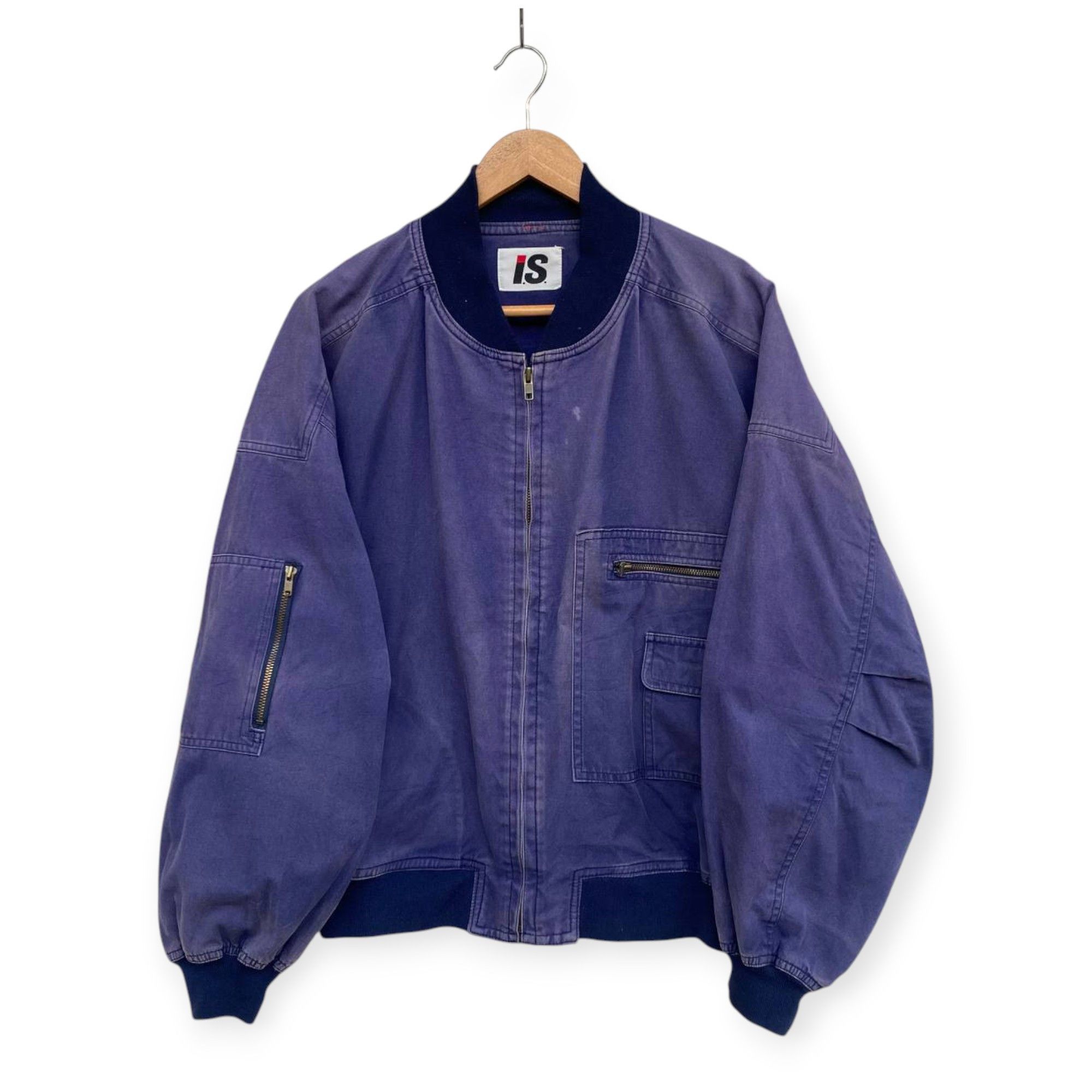 Issey Miyake WORN VINTAGE 80S ISSEY MIYAKE CARE INSTRUCTION FADED PURPLE Size US M / EU 48-50 / 2 - 1 Thumbnail