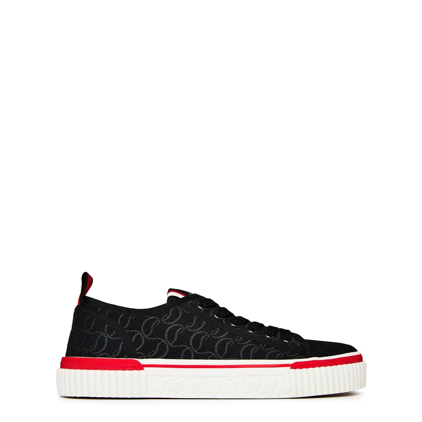 Christian Louboutin Pedro Logo-Jacquard Canvas Sneakers Size US 12 / EU 45 - 1 Thumbnail