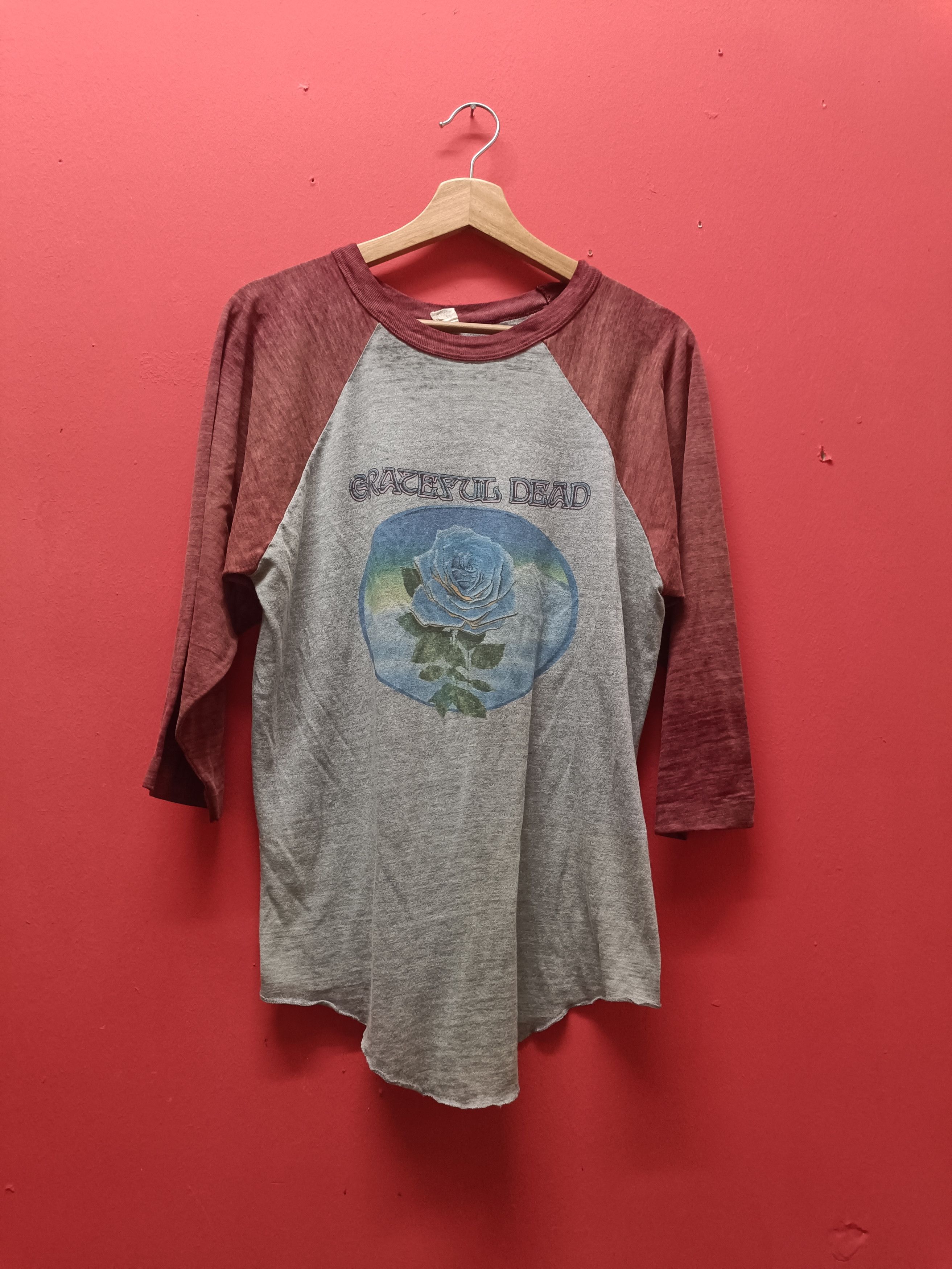80’s 90's Grateful Dead Raglansleeve VINTAGE GRATEFUL DEAD RAGLAN TEE SHIRT 1988 SIZE XS
