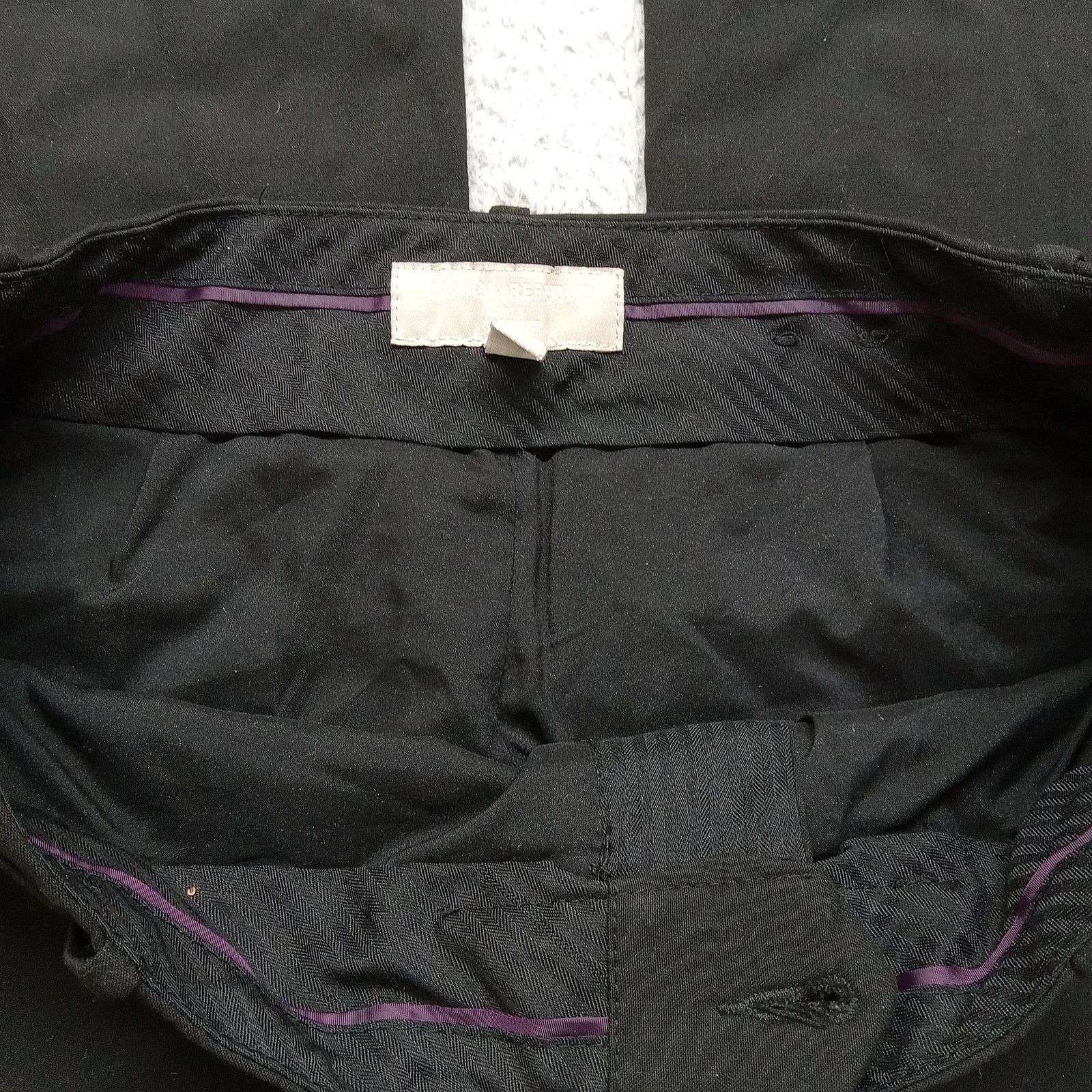 Banana Republic Banana Republic Pants 4 32X32 Business Lined Black Workwear Size 32" / US 10 / IT 46 - 5 Thumbnail