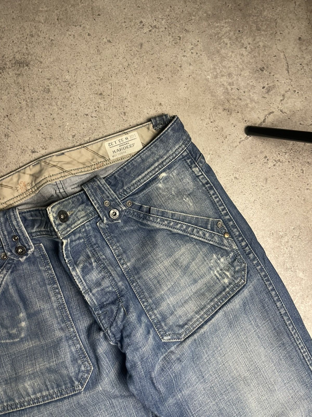 Diesel Vintage Y2K Diesel jeans baggy denim pants w33 l32 Size US 32 / EU 48 - 8 Thumbnail