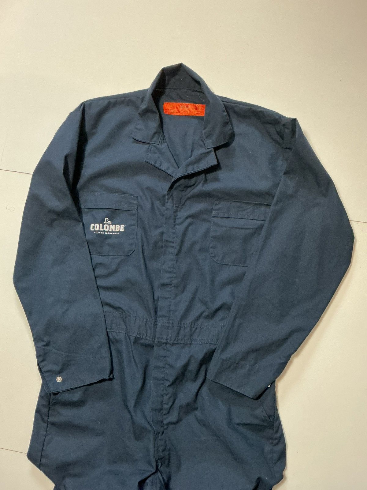 Red Kap La Colombe Coffee Workshop Workwear Uniform Coveralls Size US 38 / EU 54 - 3 Thumbnail