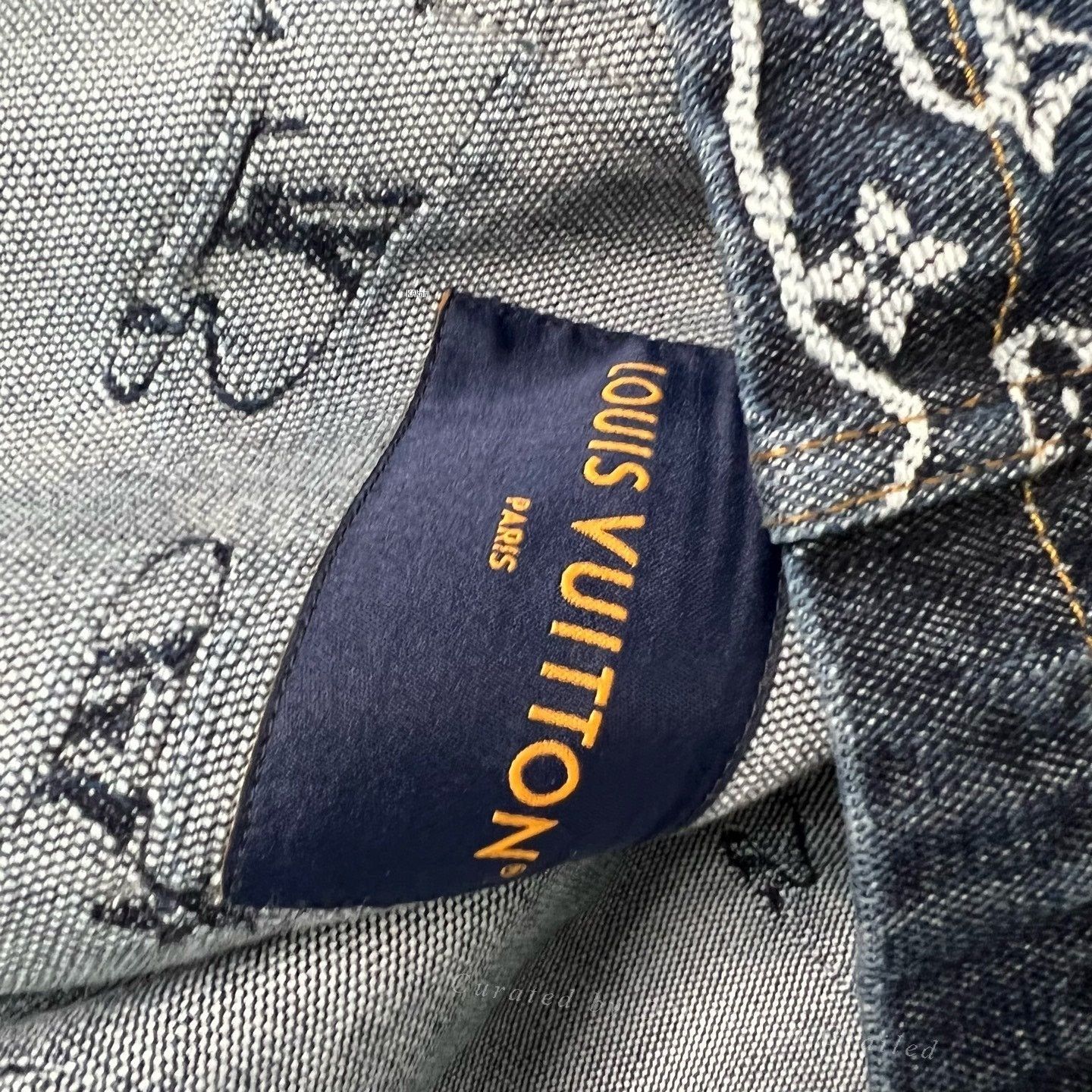 Louis Vuitton Louis Vuitton Nigo Collaboration Denim Jacket Size US L / EU 52-54 / 3 - 3 Thumbnail