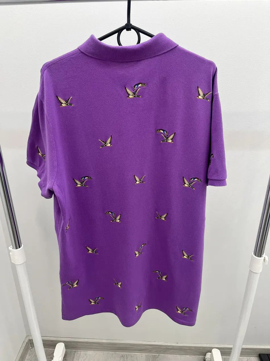 Polo Ralph Lauren Vintage Polo Ralph Lauren Embroidered Ducks Polo Shirt Size US XL / EU 56 / 4 - 2 Thumbnail