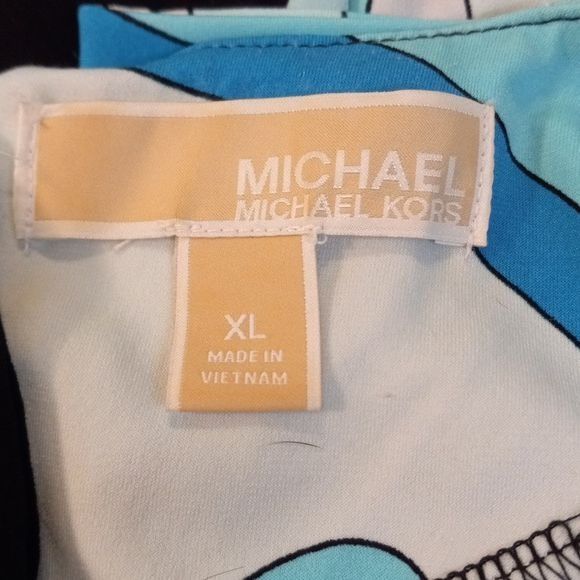 Michael Kors Michael Michael Kors XL Dress Abstract Mod Pop Art Print Lon Size XL / US 12-14 / IT 48-50 - 9 Thumbnail