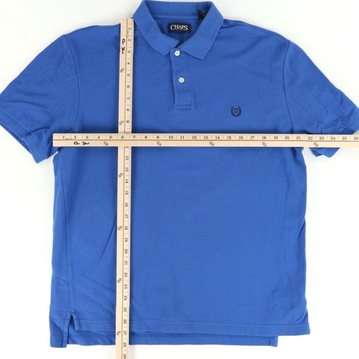 Chaps **Chaps Classic Cotton Solid Blue Men's Polo Shirt L** User: **Chaps Classic Blue Men's Solid Cotton Polo Shirt L** Size US L / EU 52-54 / 3 - 3 Thumbnail