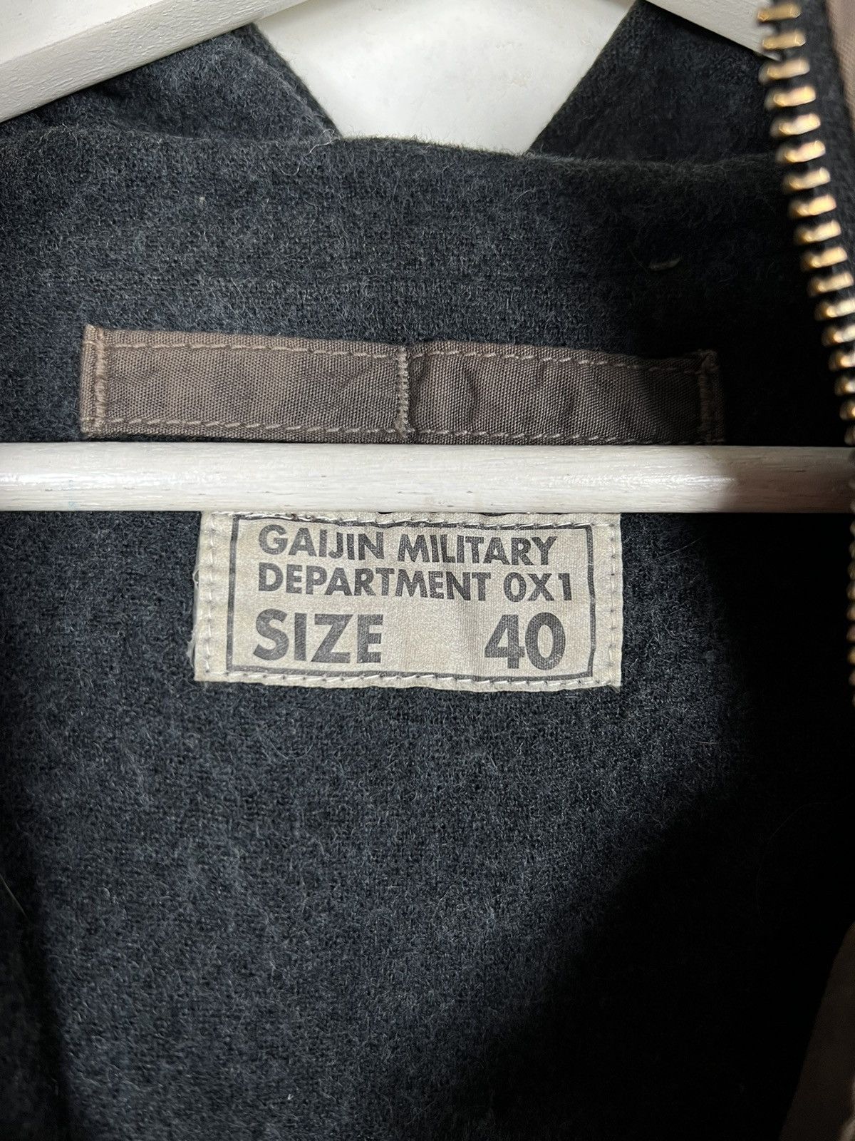 Blue Blue Japan × HOLLYWOOD RANCH MARKET × Japanese Brand 🔥 GAIJIN PARKAS MILITARY DEPARTMENT 0X1 Size US L / EU 52-54 / 3 - 14 Thumbnail