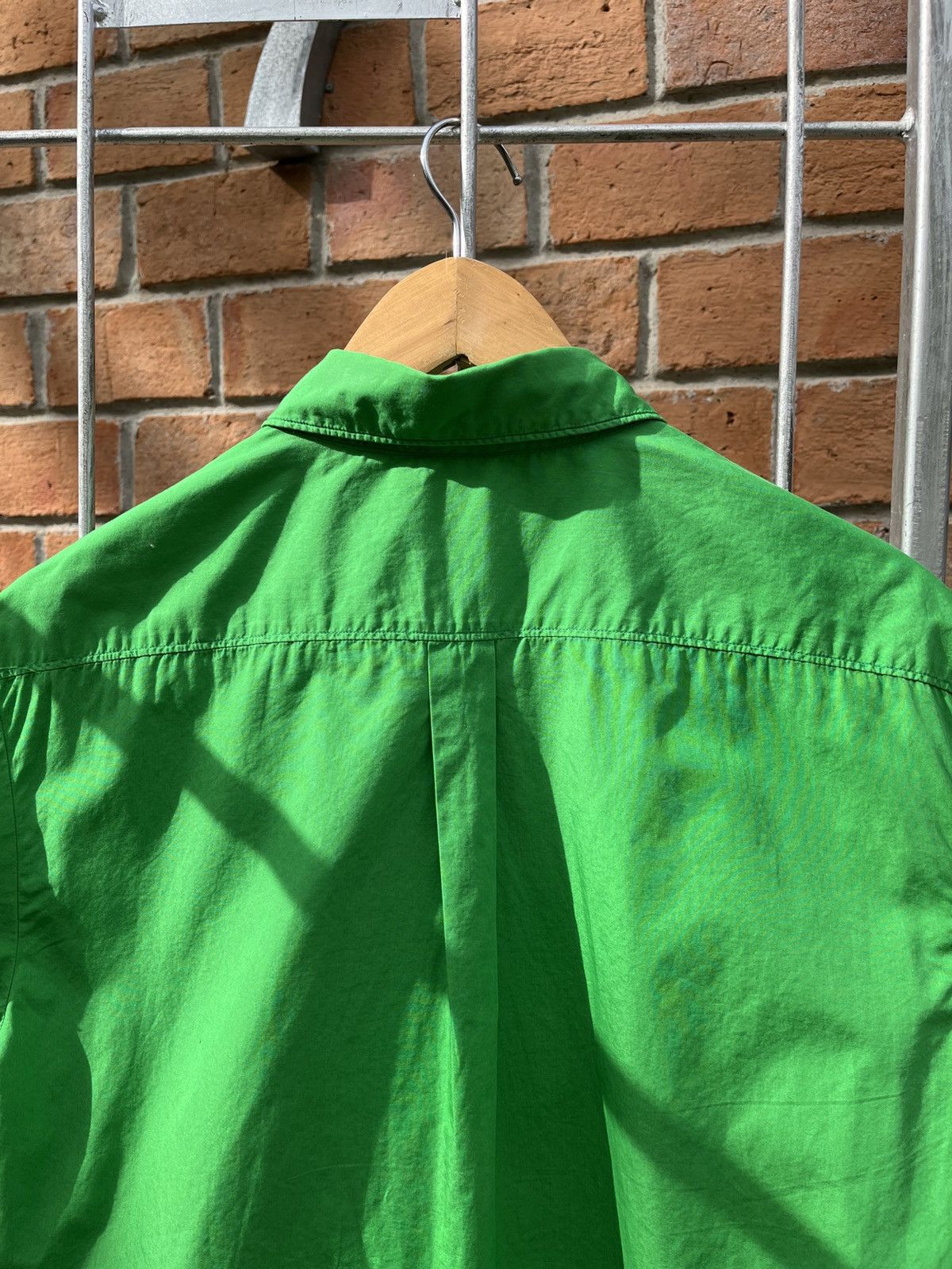 Acne Studios Acne Studios Green Button-Up Shirt Size M / US 6-8 / IT 42-44 - 5 Thumbnail