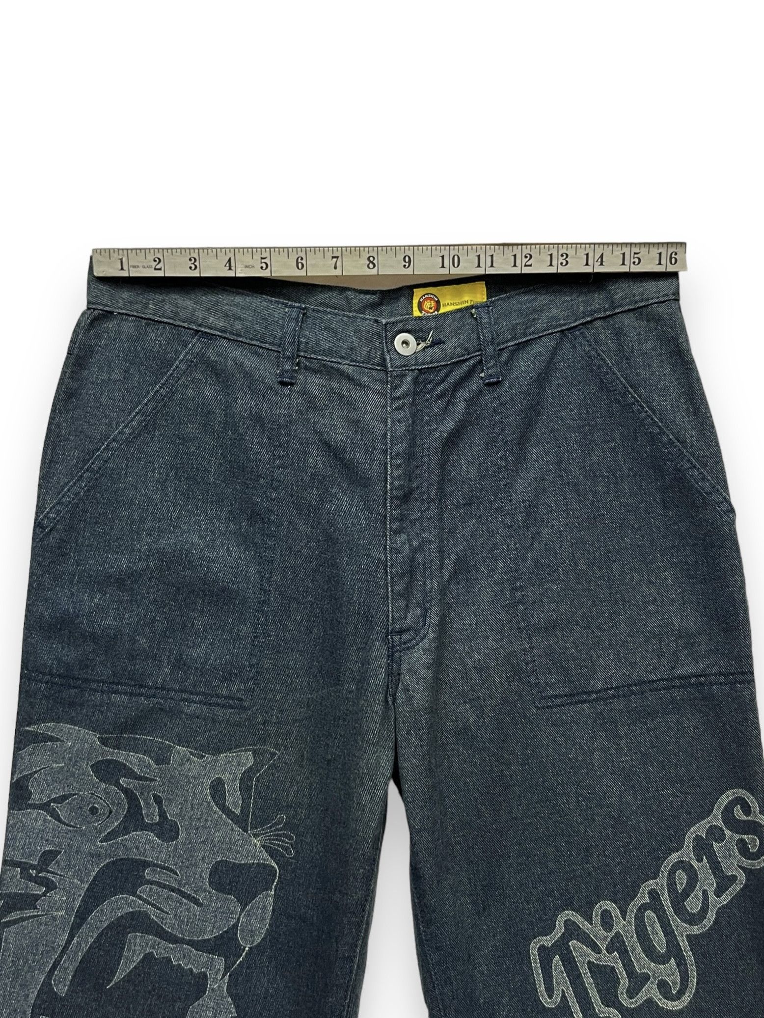 Japanese Brand 🔥HANSHIN TIGERS Nippon Professional Baseball Fatigue Pants Size US 32 / EU 48 - 13 Thumbnail
