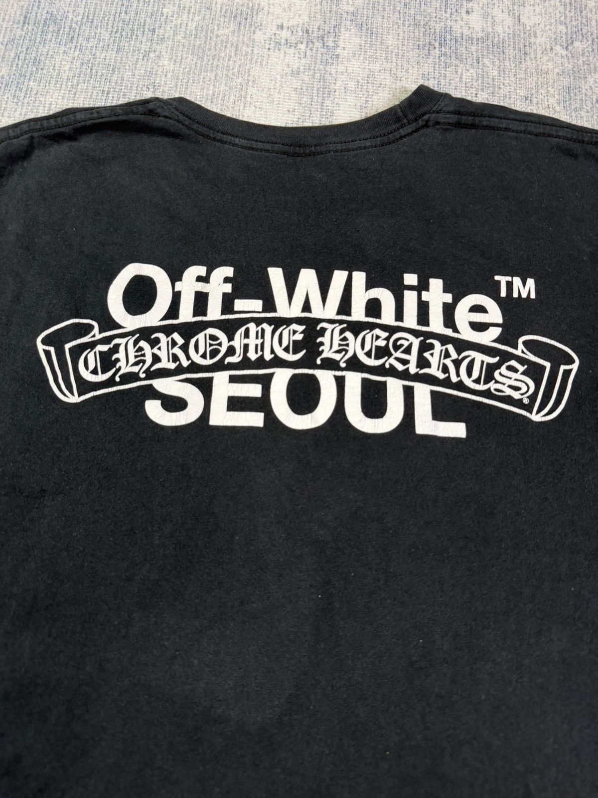 Chrome Hearts × Off-White VERY RARE! SEOUL CITY EXCLUSIVE Size US XXL / EU 58 / 5 - 5 Thumbnail