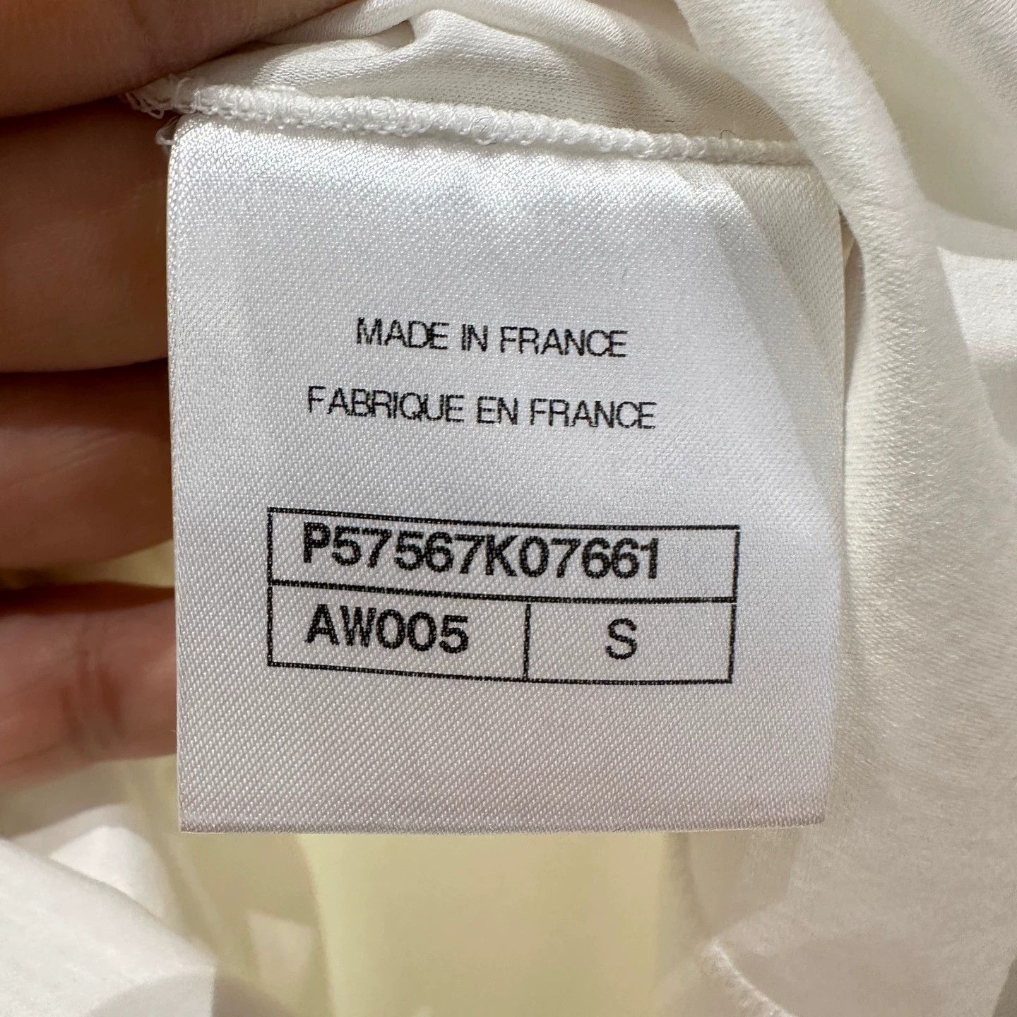 Chanel Chanel Solid Logo Button Short-Sleeve Cotton Dress S Size S / US 4 / IT 40 - 4 Thumbnail