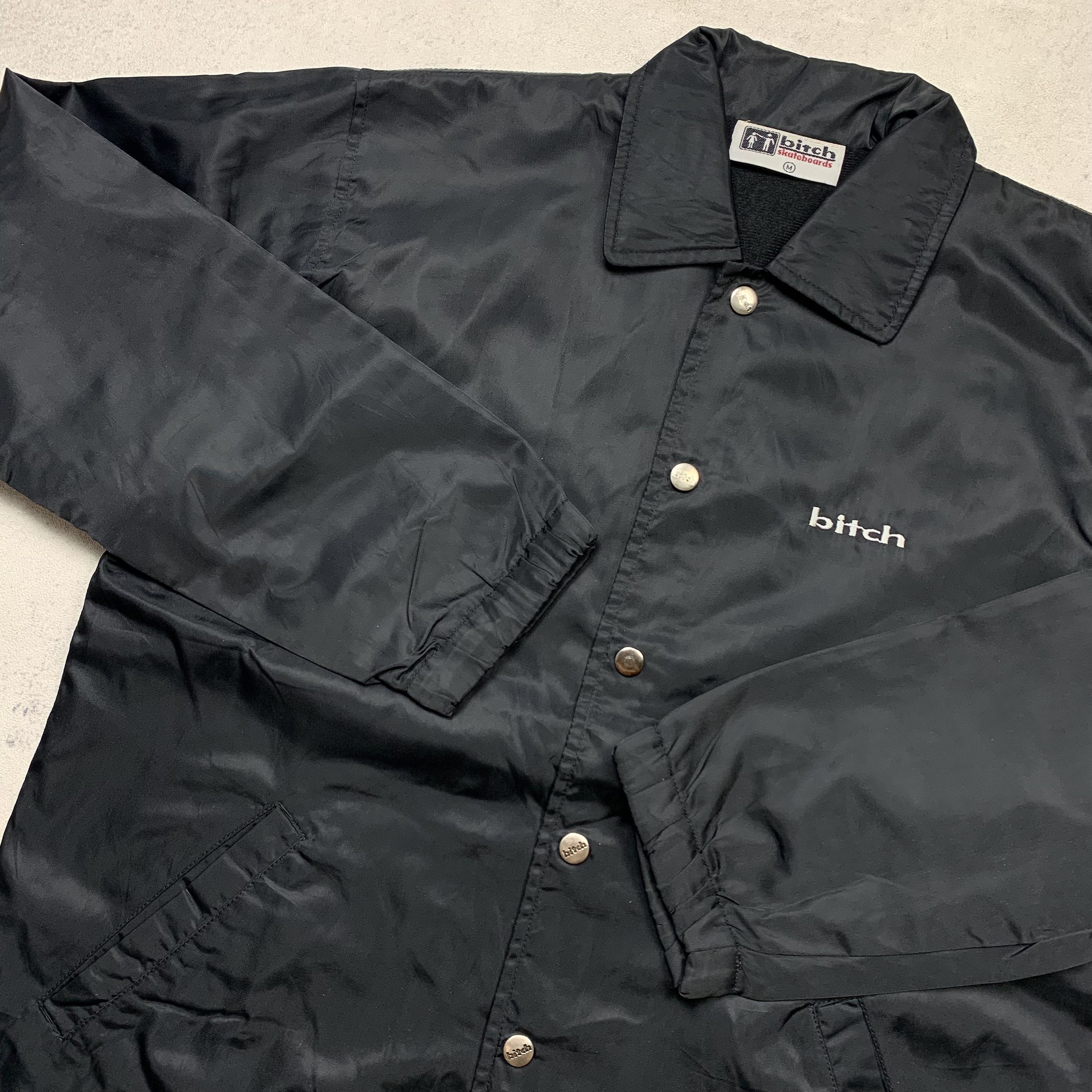 Vintage Vintage Bitch Skateboards Windbreaker Jacket Size US M / EU 48-50 / 2 - 2 Thumbnail