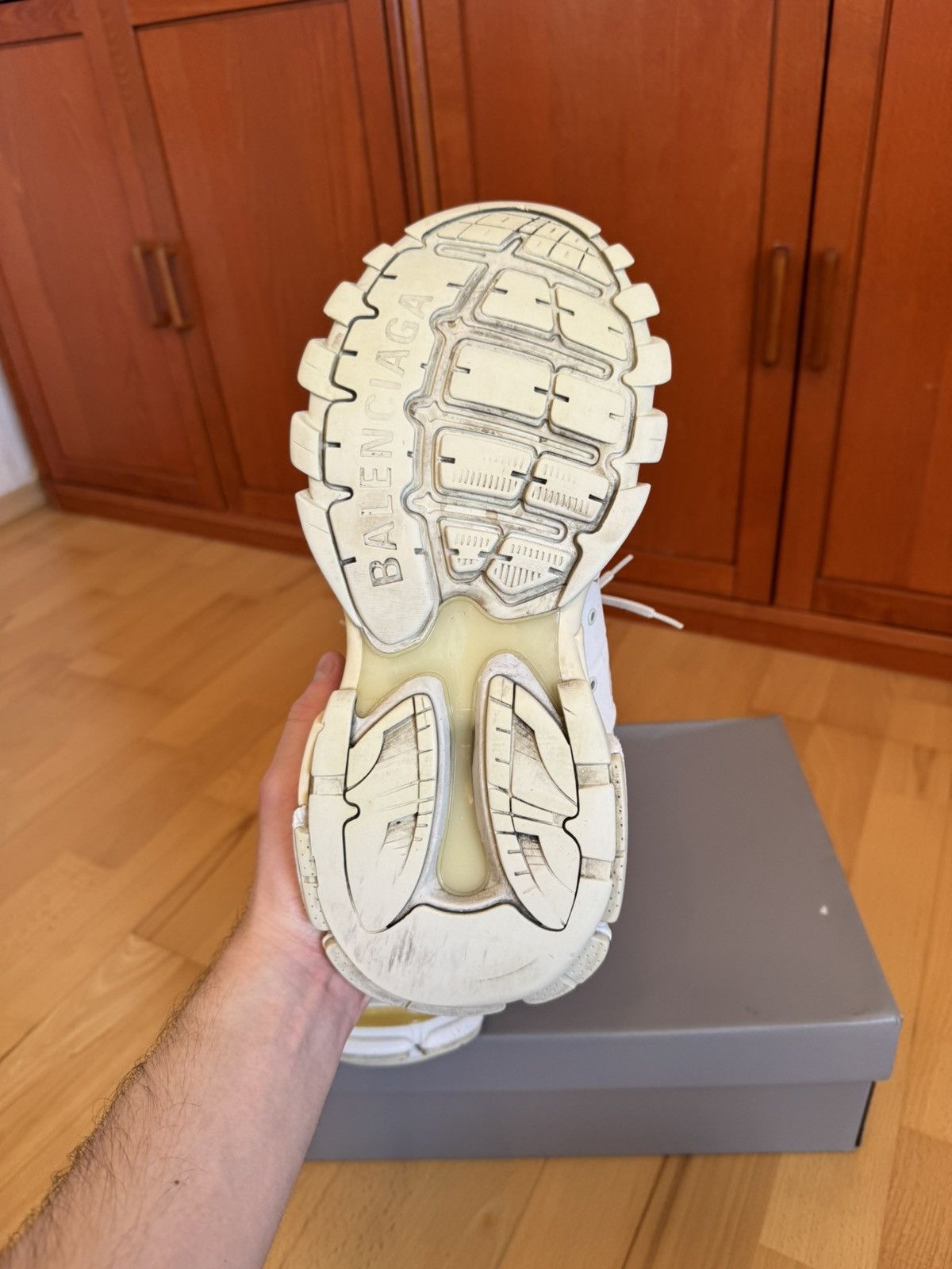 Balenciaga Balenciaga Track Triple White Size US 11 / EU 44 - 9 Thumbnail