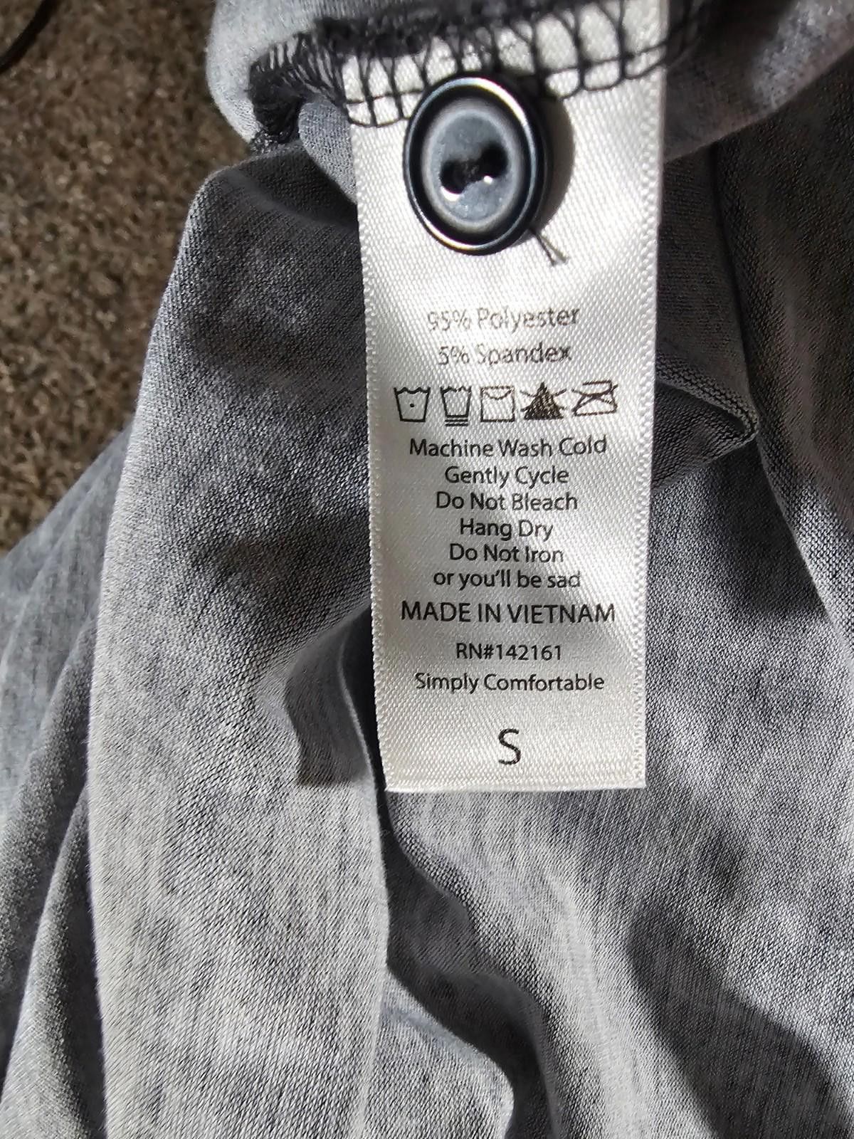 Other Lularoe Heather Gray S Romper Jumper Size 28" / US 6 / IT 42 - 8 Thumbnail