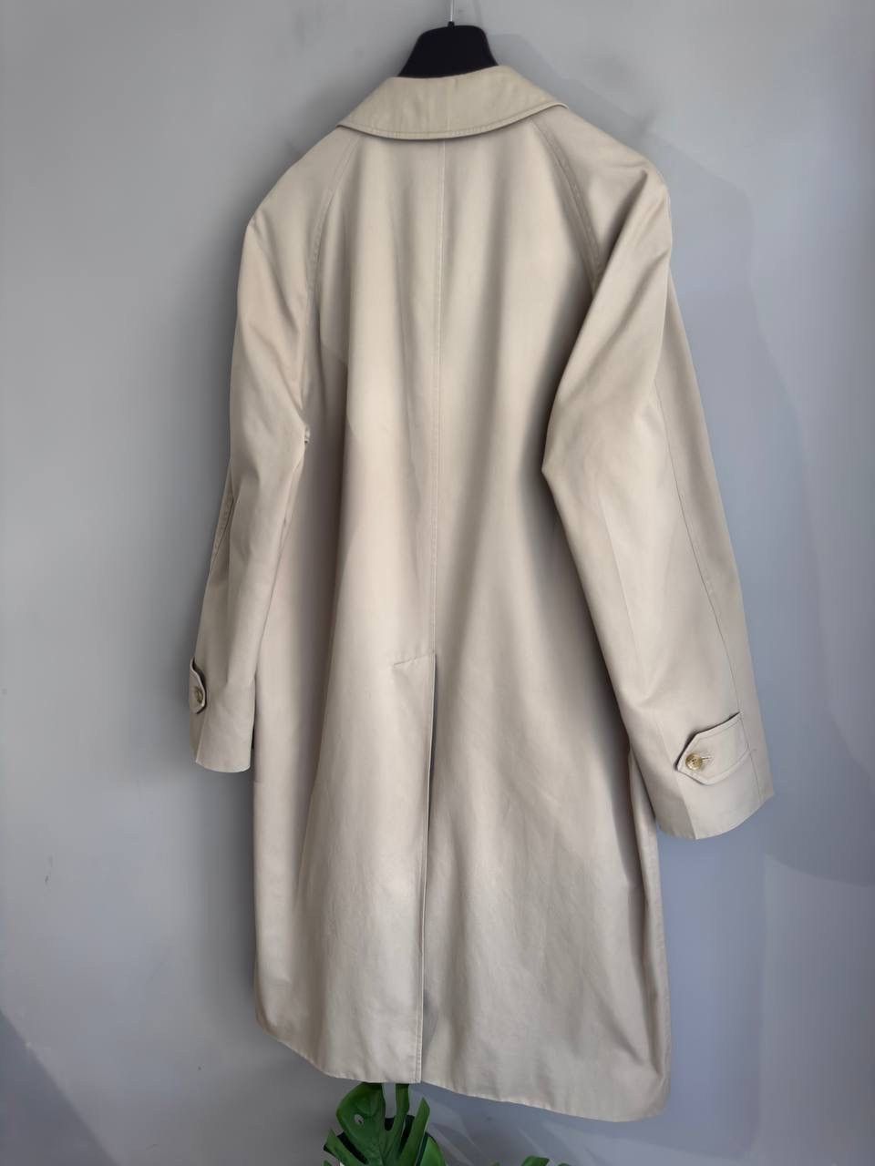 Burberry Burberrys Men's Nova Check Trench Coat, Made in England L Size US L / EU 52-54 / 3 - 15 Thumbnail