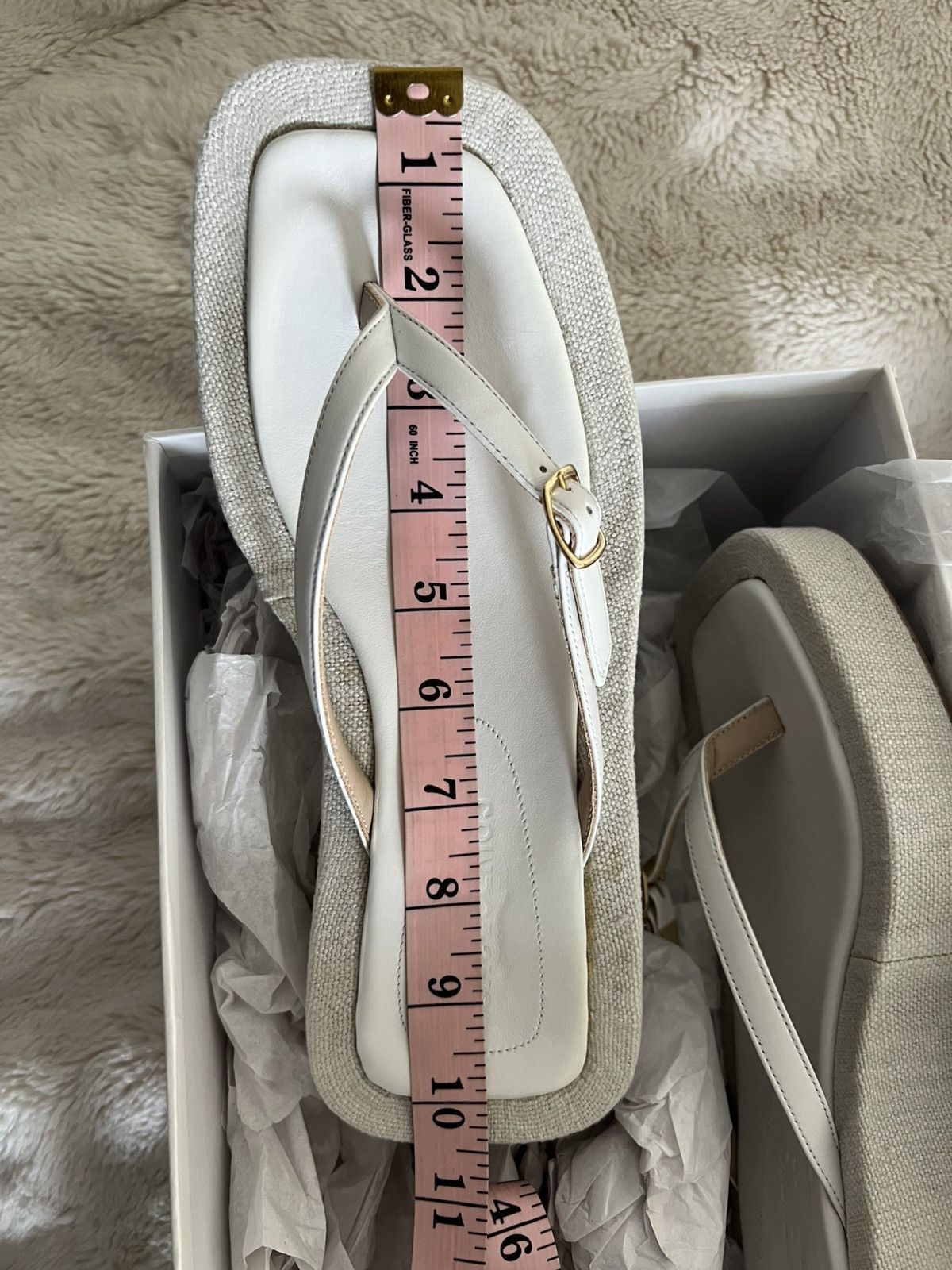 Jacquemus Jacquemus Les Tatanes Lin Platform Sandals Size IT37 Size US 7 / IT 37 - 13 Thumbnail