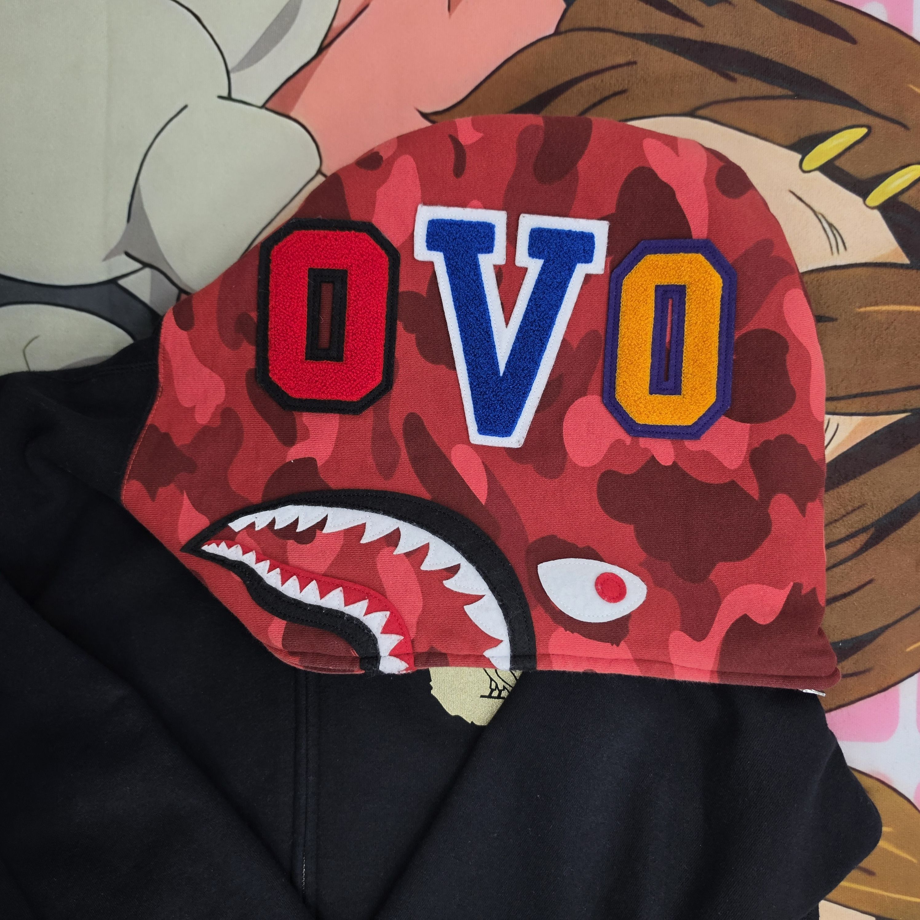 Bape × October's Very Own Bape X OVO Full Zip Hoodie Size US XL / EU 56 / 4 - 3 Thumbnail