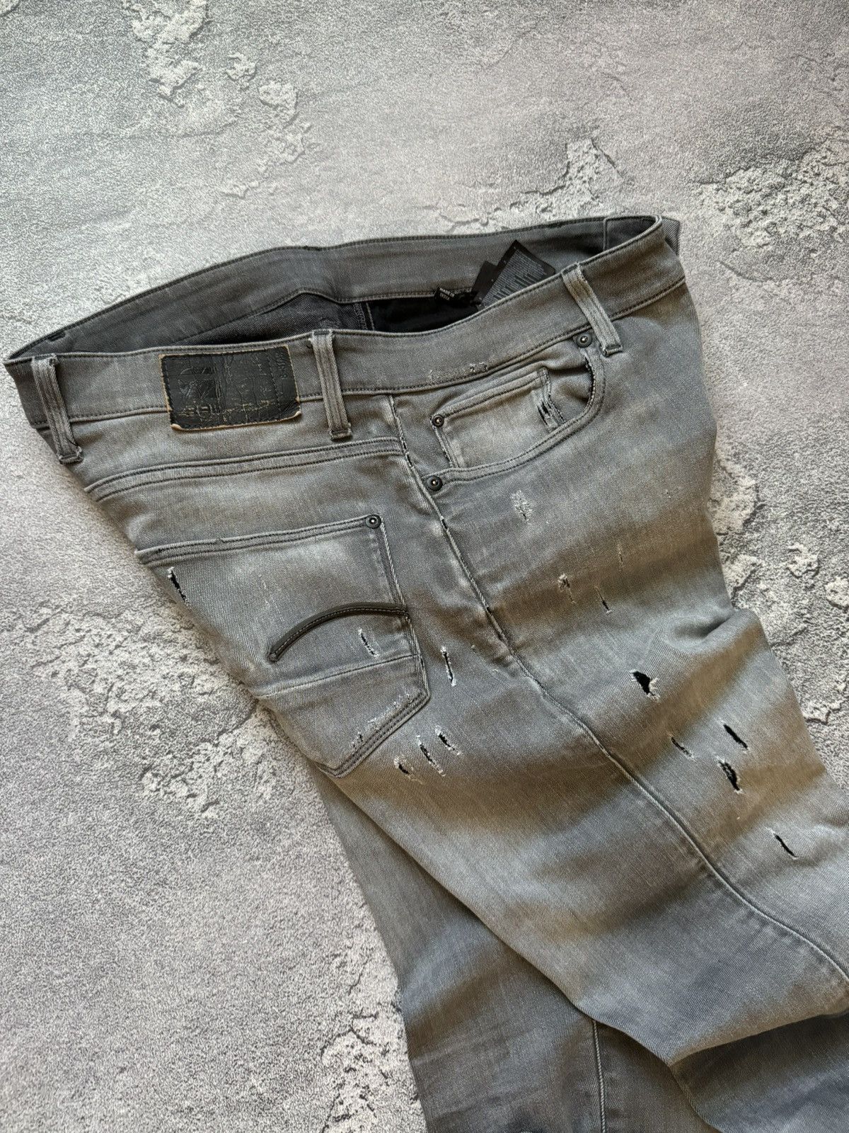 G-Star × Vintage G star raw 33/32 revend super slim denim pant trouser Jean Size US 33 - 16 Thumbnail