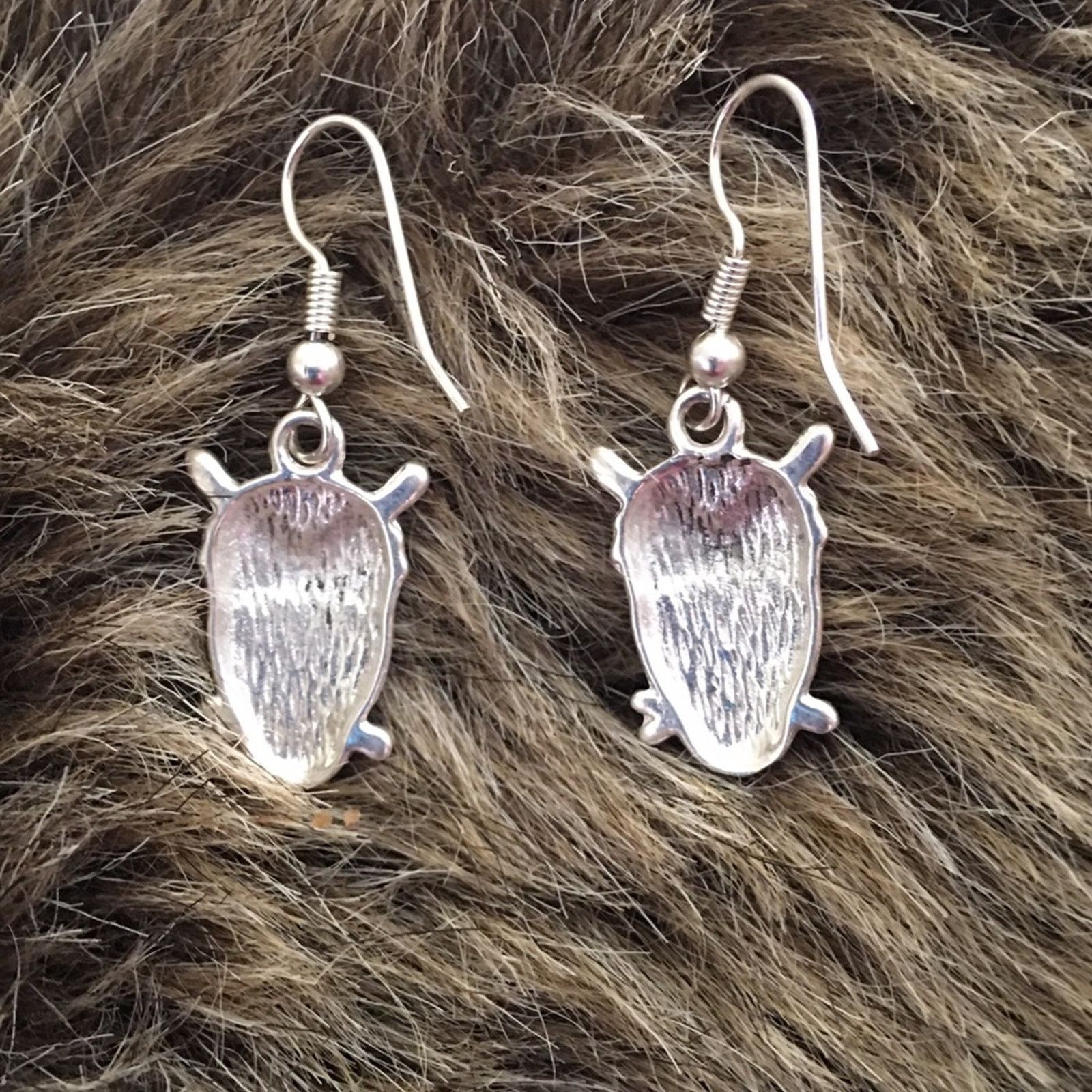 Jewelry Silver tone owl fish hook dangle earrings Size ONE SIZE - 2 Thumbnail