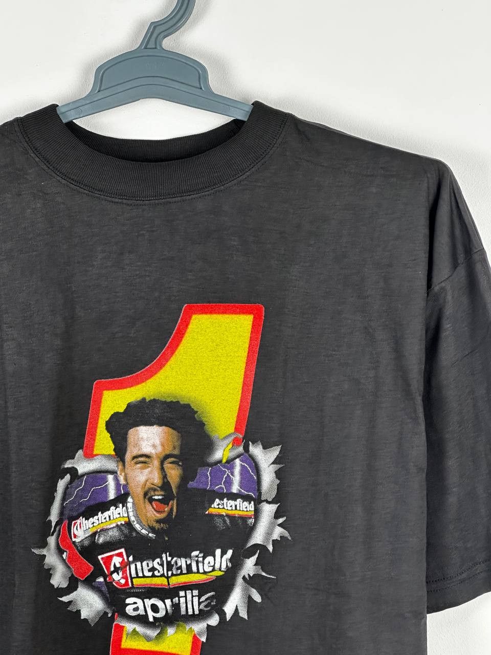 Formula 1 × Vintage VERY RARE MAX BIAGGI WORLD CHAMPION T-SHIRT '94 '95 Size US L / EU 52-54 / 3 - 5 Thumbnail