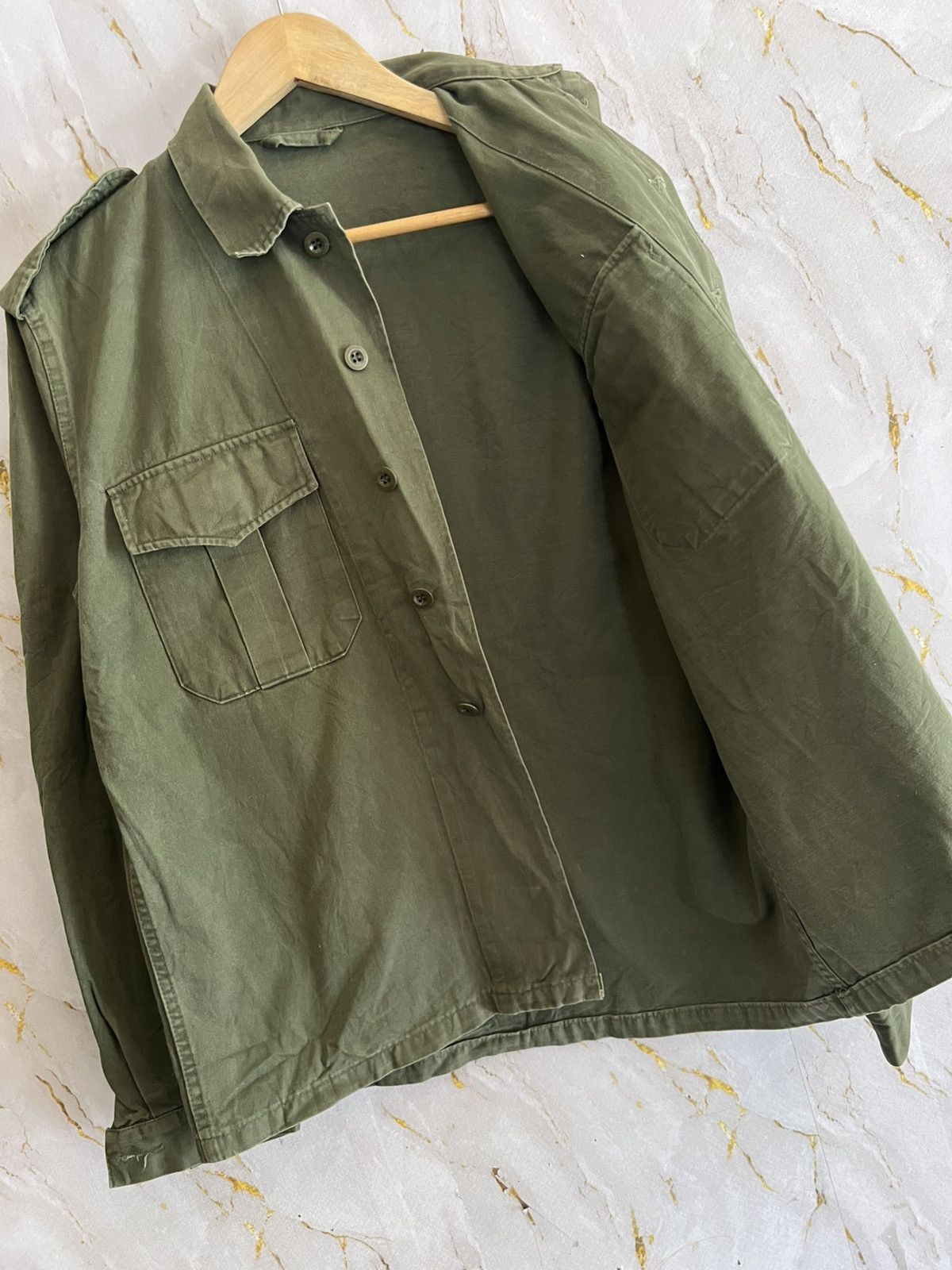 Vintage Vintage 1982 Belgian Army Jacket – Begetex Military Surplus Size US M / EU 48-50 / 2 - 6 Thumbnail