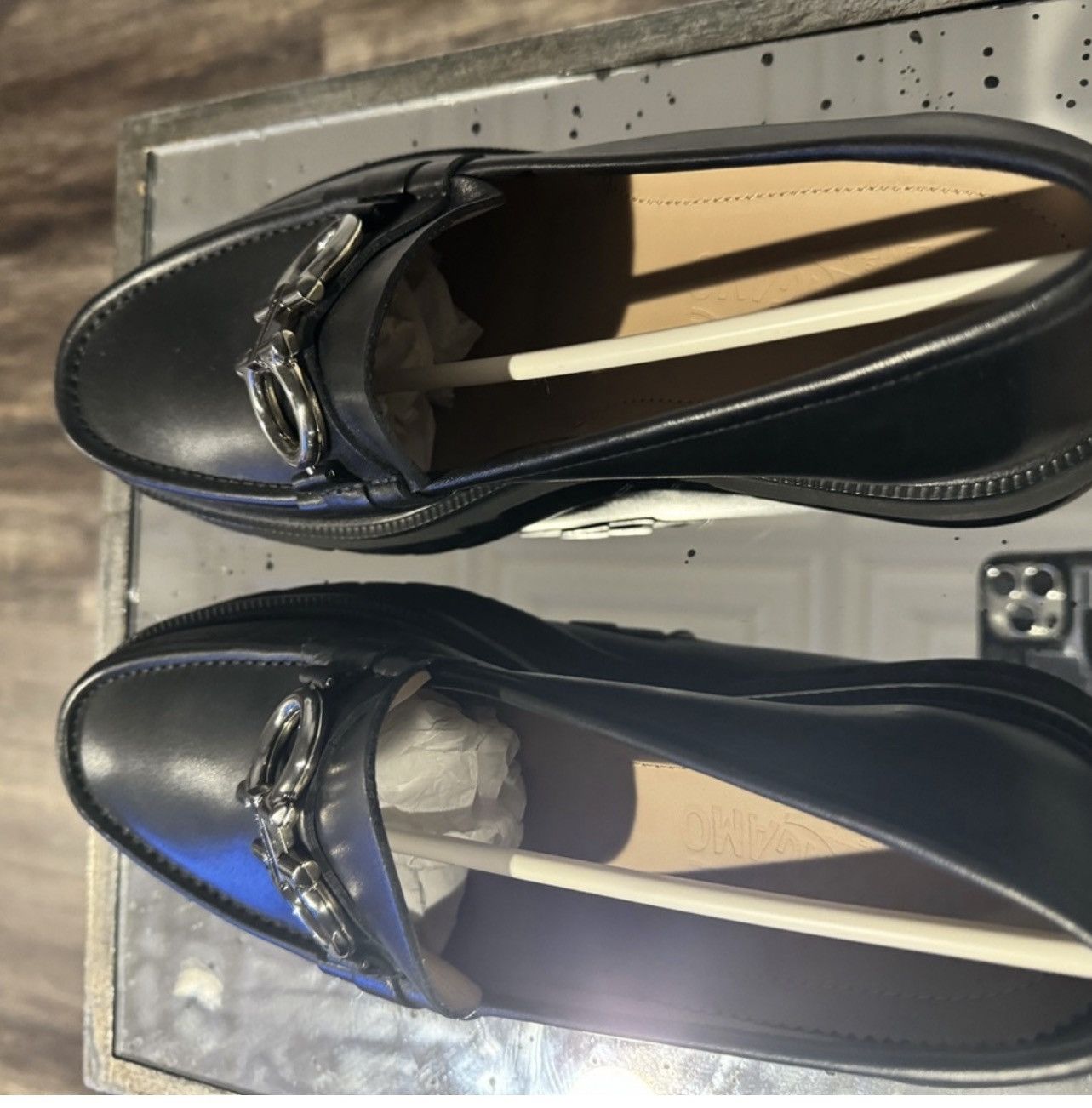 Salvatore Ferragamo Salvatore Ferragamo Bleecker Moc Toe Loafers Size US 10.5 / EU 43-44 - 4 Thumbnail
