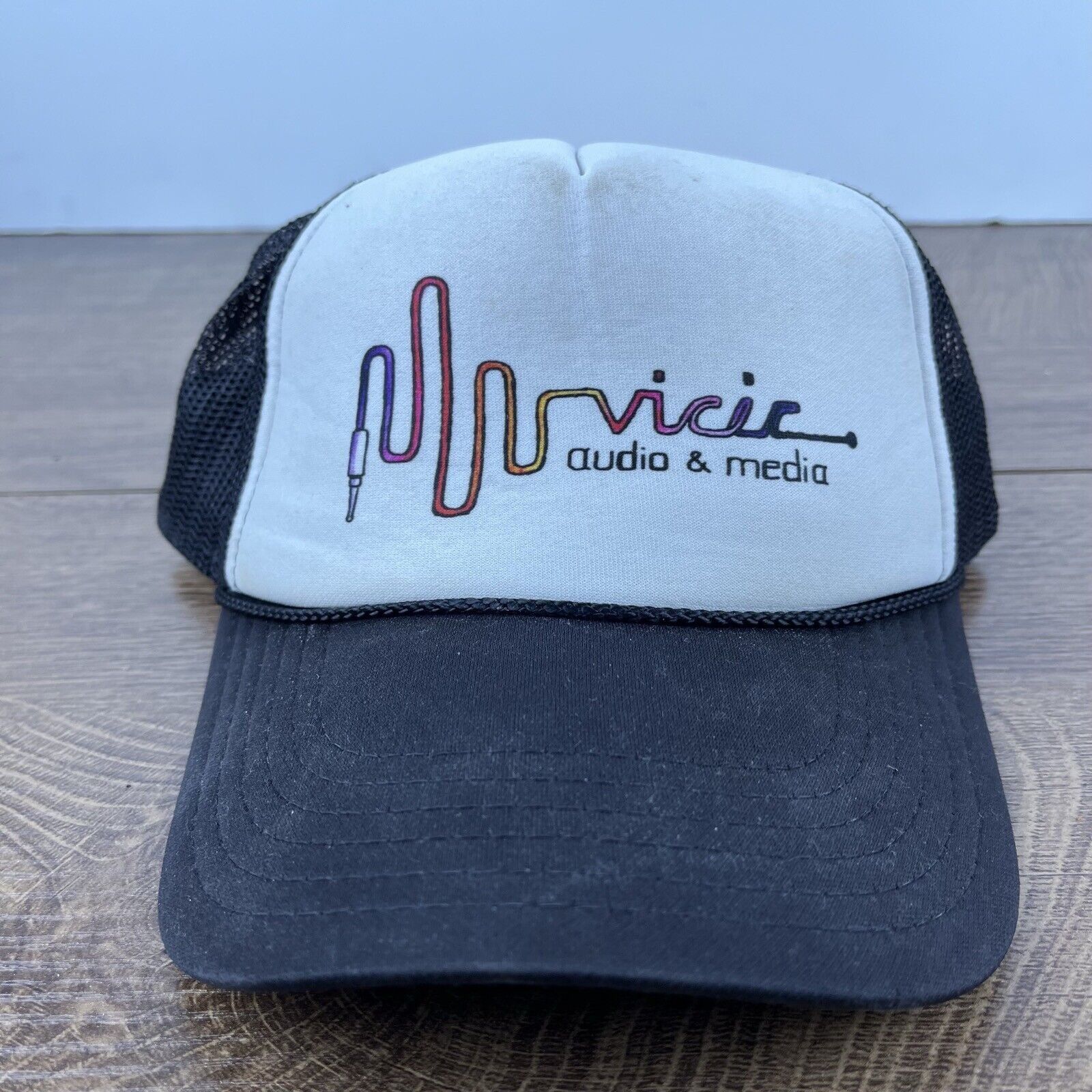 Other Vicic Audio & Media Hat Snapback Hat White Hat Adjustable Wh Size ONE SIZE - 1 Thumbnail