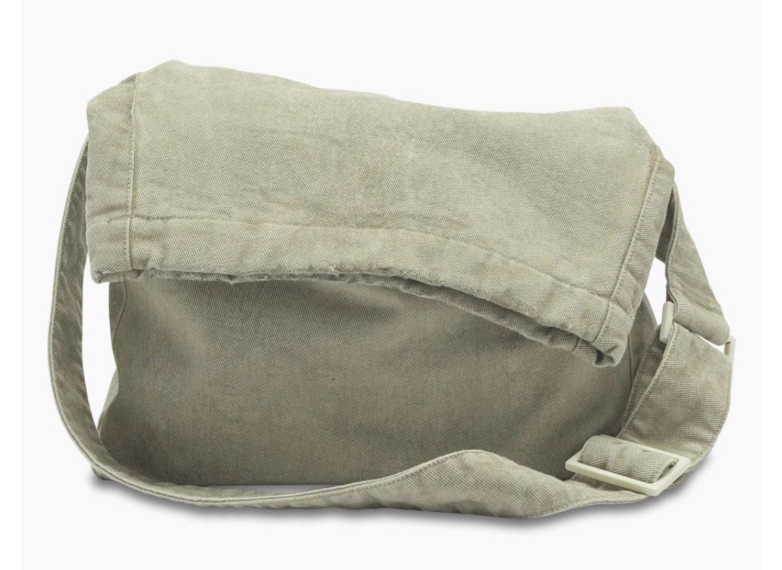 OUR LEGACY ATTIC WASH DENIM SLING BAG