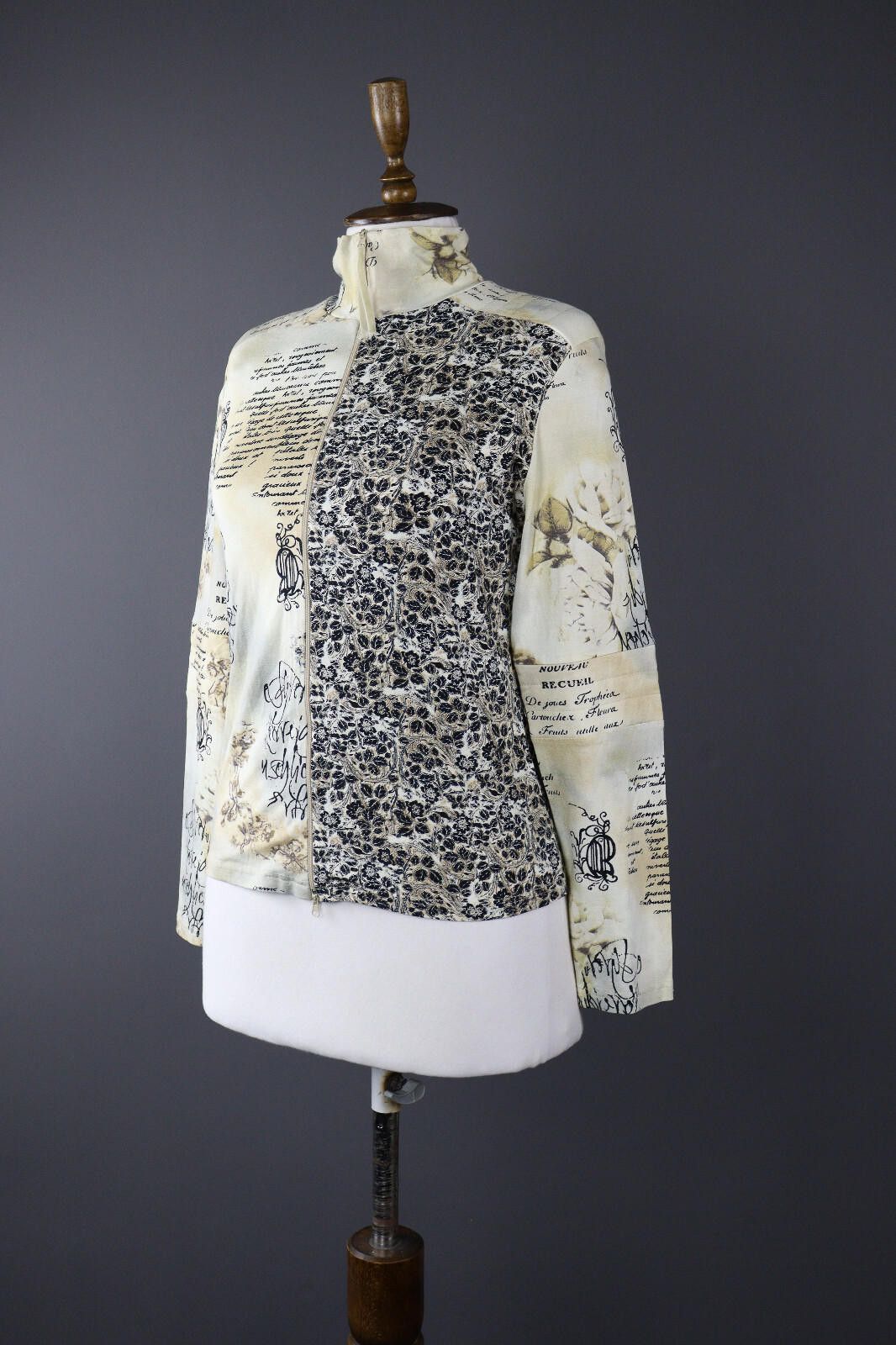Designer Elisa Cavaletti Floral Designer Jacket Size XL / 4 Size XL / US 12-14 / IT 48-50 - 4 Thumbnail
