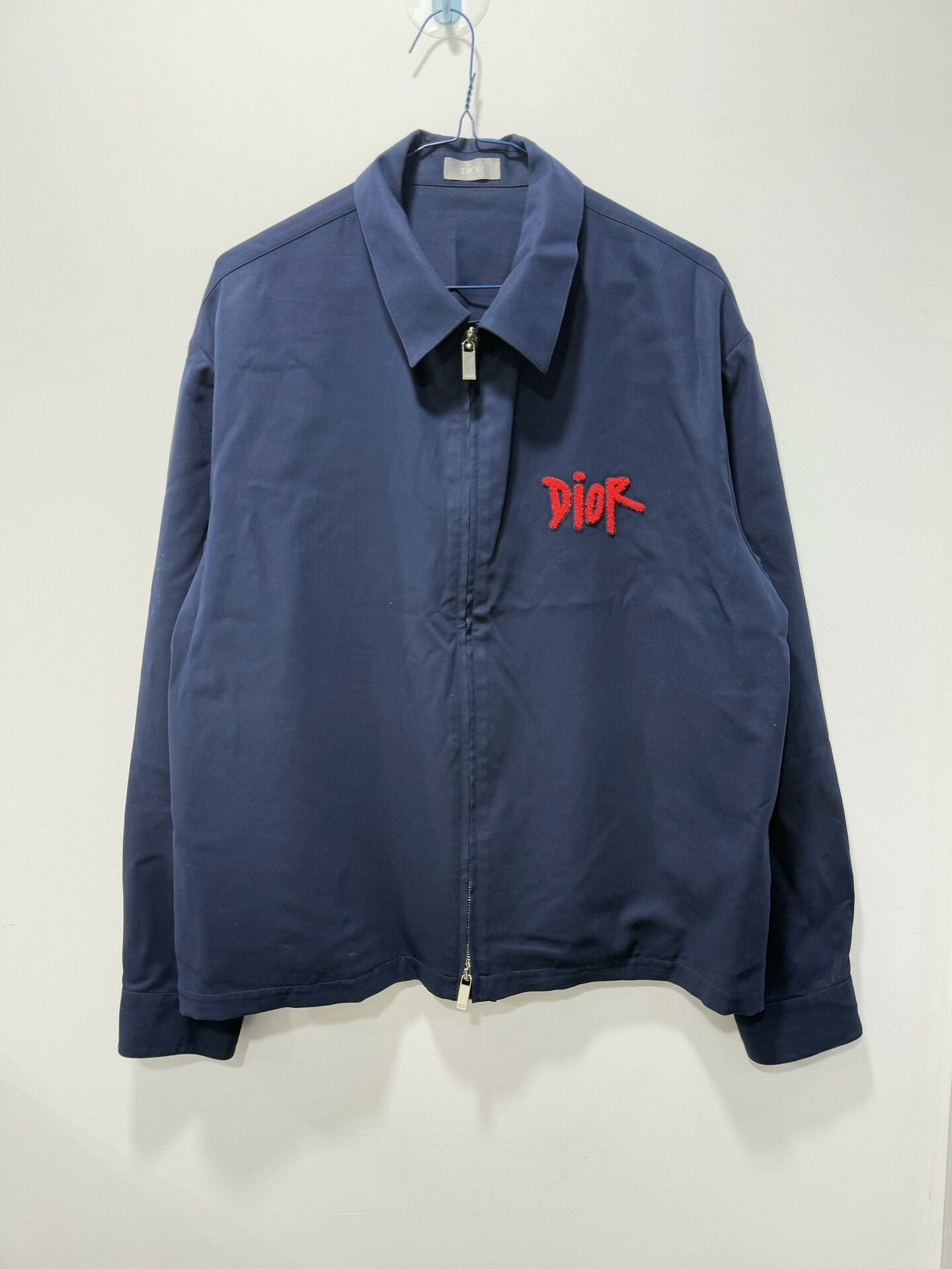 Dior Dior x Stussy Embroidered Zip Jacket Size US M / EU 48-50 / 2 - 1 Thumbnail