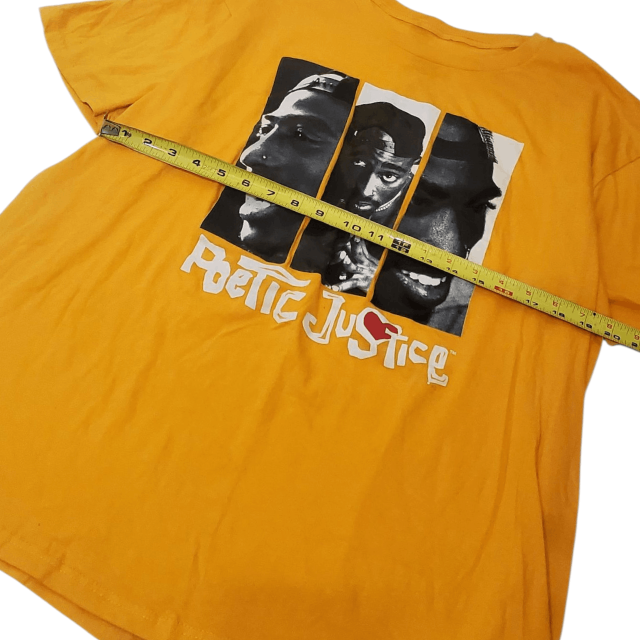 Vintage Poetic Justice Tupac Photo Longsleeve T-Shirt Size US XL / EU 56 / 4 - 6 Thumbnail