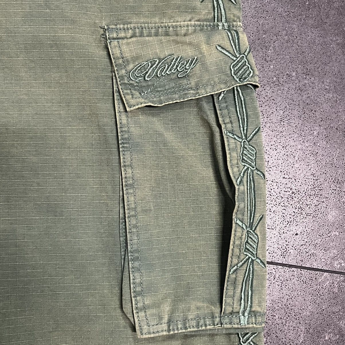 Vale Vale Forever Olive VA-1 Cargo Jorts Size US 32 / EU 48 - 3 Thumbnail