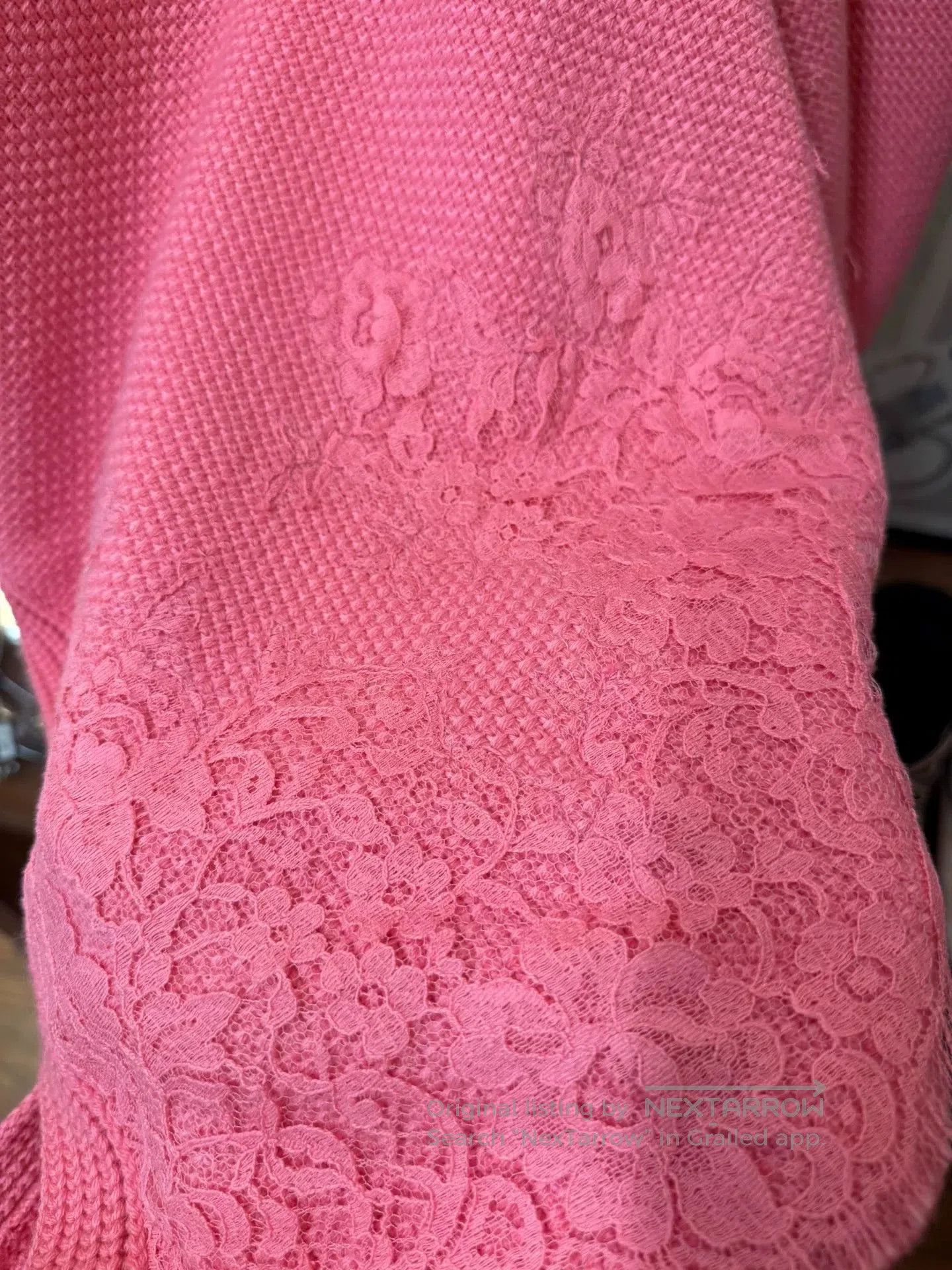 Max Mara Pink Cashmere Knit Sweater Pullover. Size S / US 4 / IT 40 - 3 Thumbnail