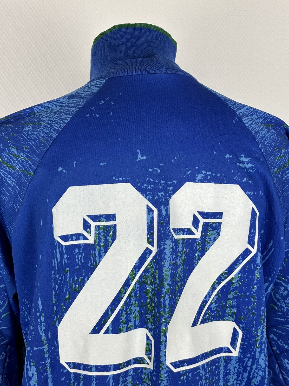 Adidas × Vintage VTG 90's ADIDAS Barthez France Football Goalkeeper Long Sleeve Shirt Jersey XL Size US XL / EU 56 / 4 - 12 Thumbnail