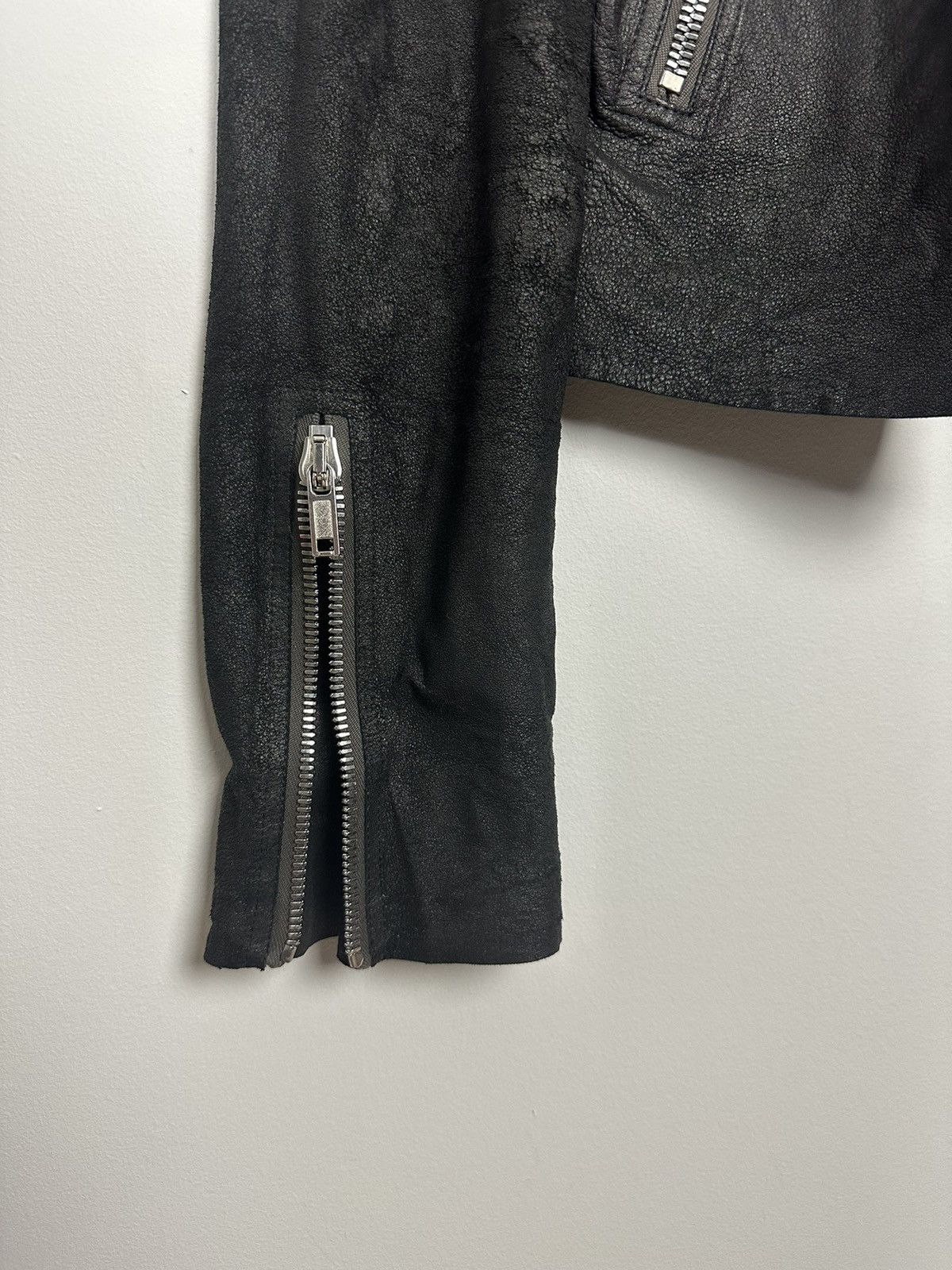 Rick Owens SS21 ‘PHLEGETHON’ Performa Shoulder Cropped Klaus Jacket Size US M / EU 48-50 / 2 - 11 Thumbnail