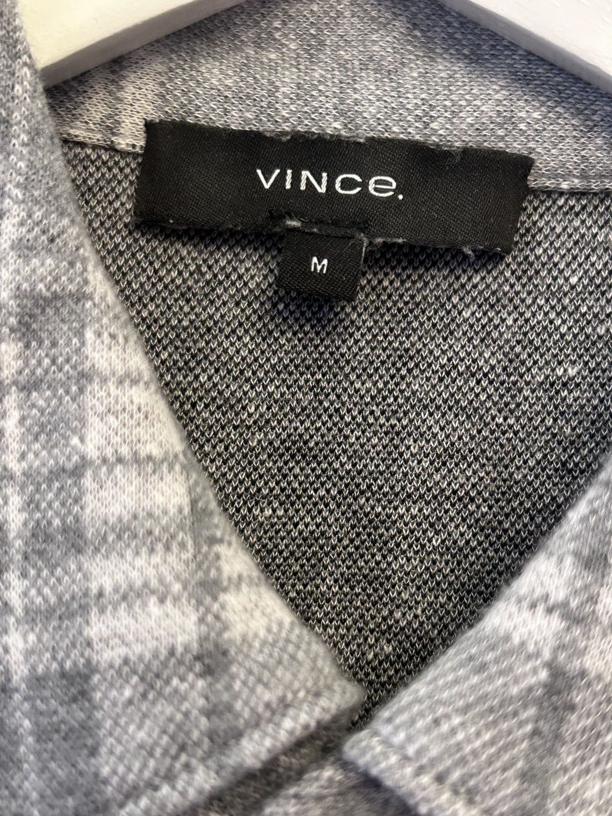 Vince Vince Men's Plaid Slub Cotton Linen Button-Up Shirt M Size US M / EU 48-50 / 2 - 4 Thumbnail