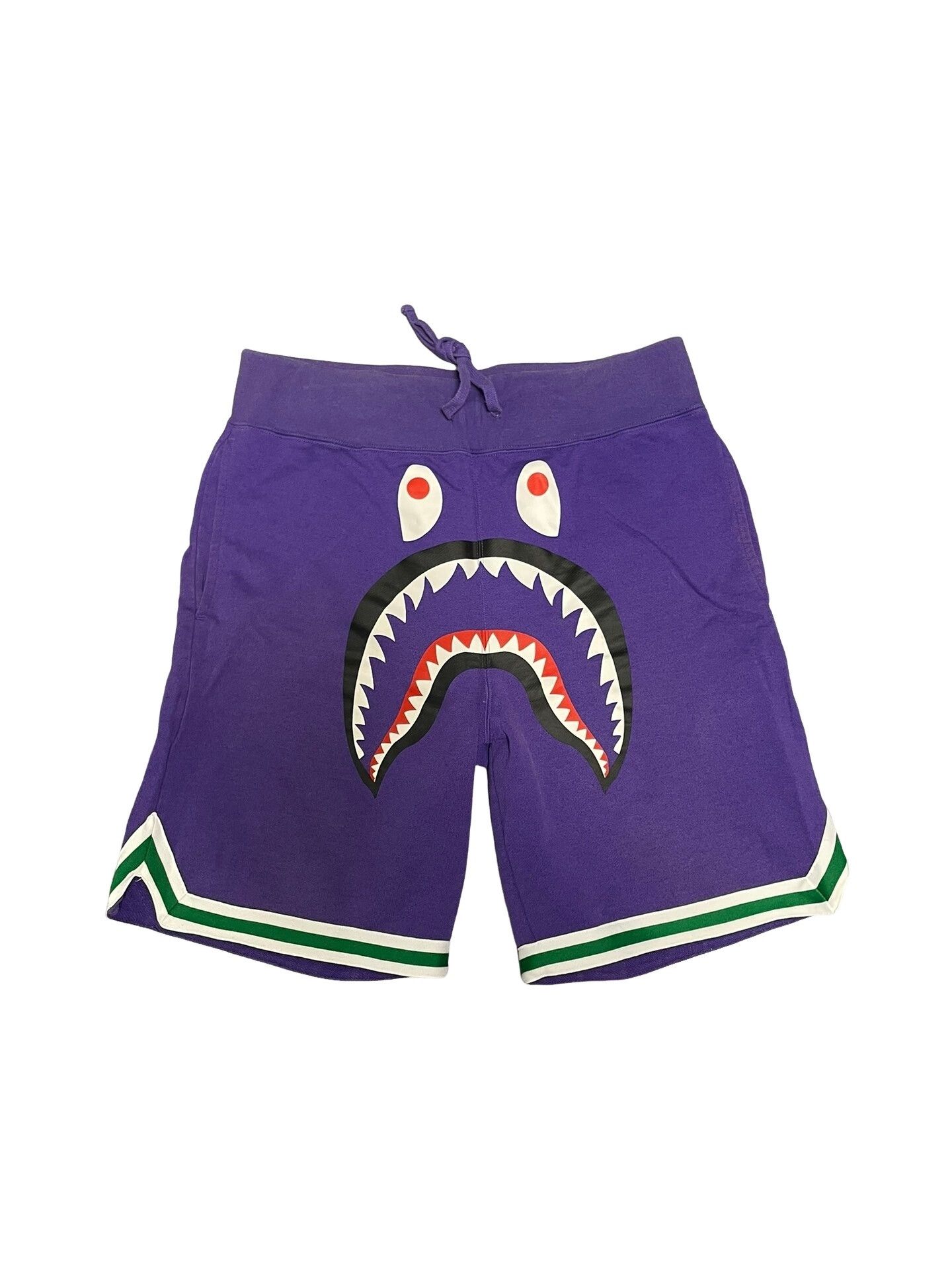Bape A Bathing Ape Shark Shorts Size L Size US 34 / EU 50 - 1 Thumbnail