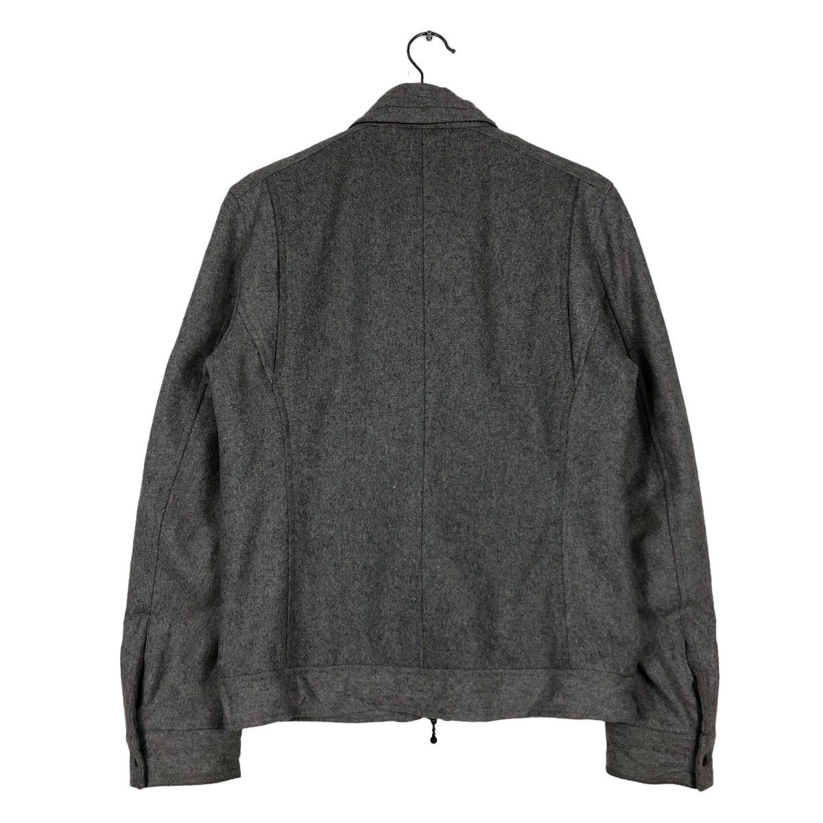 Japanese Brand 🔥Vintage Wool Biker Jacket Hideaways Nicole Issey Miyake Size US M / EU 48-50 / 2 - 8 Thumbnail