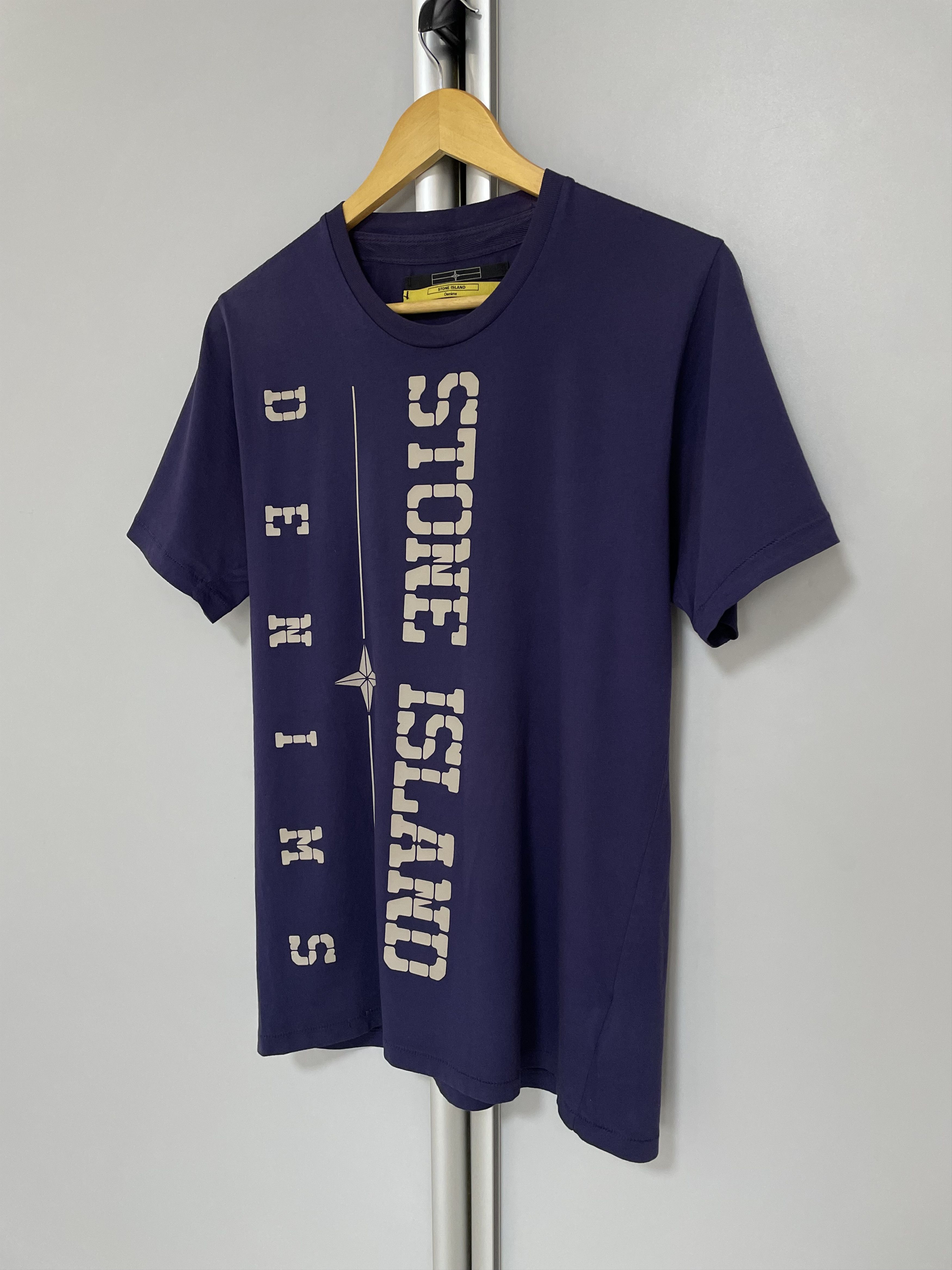 Stone Island STONE ISLAND Denims T-Shirt Tee Big Logo Vintage Streetwear Size US M / EU 48-50 / 2 - 4 Thumbnail