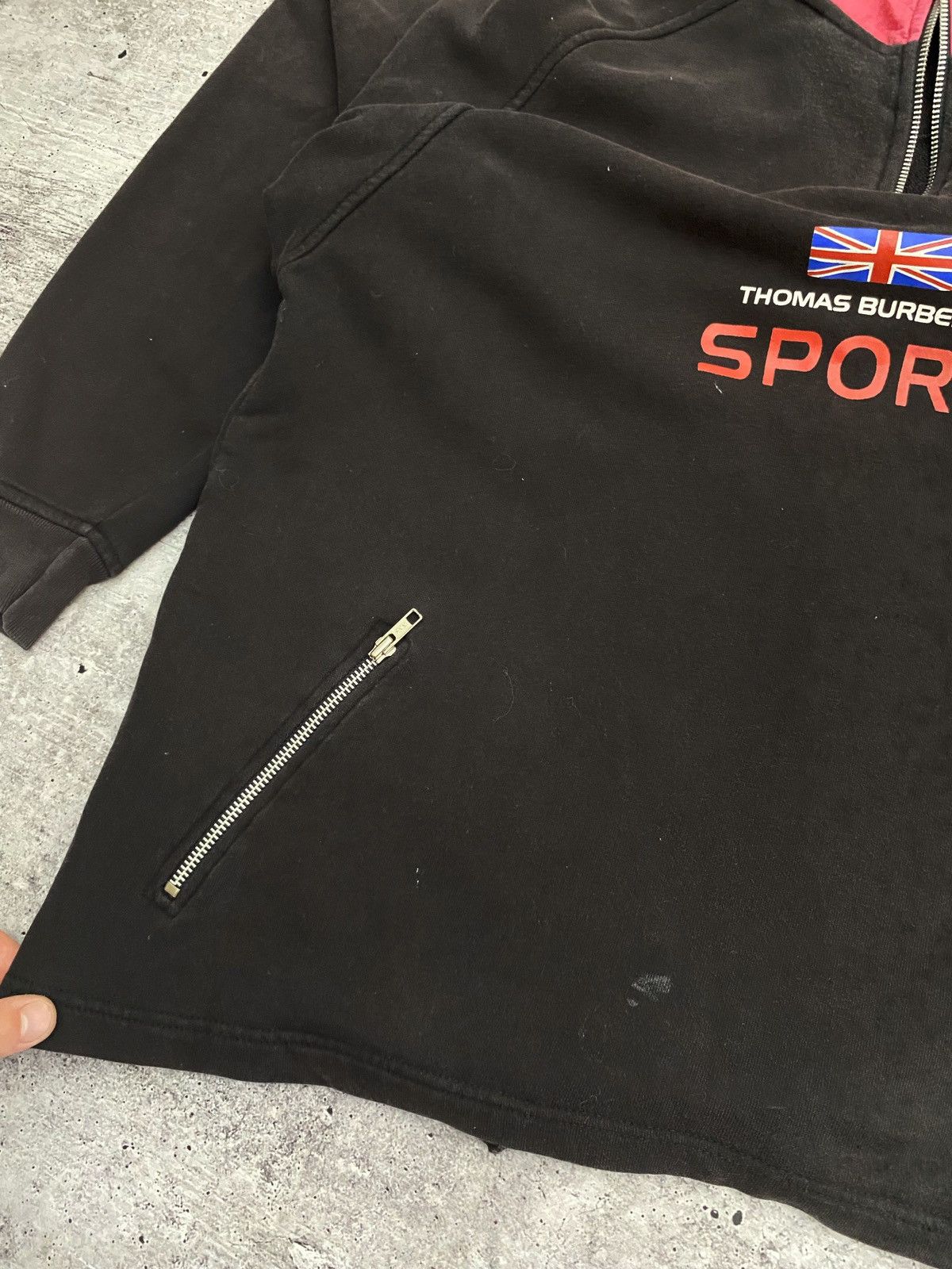 Burberry × Vintage Thomas Burberry vintage sweatshirt Size US L / EU 52-54 / 3 - 12 Thumbnail
