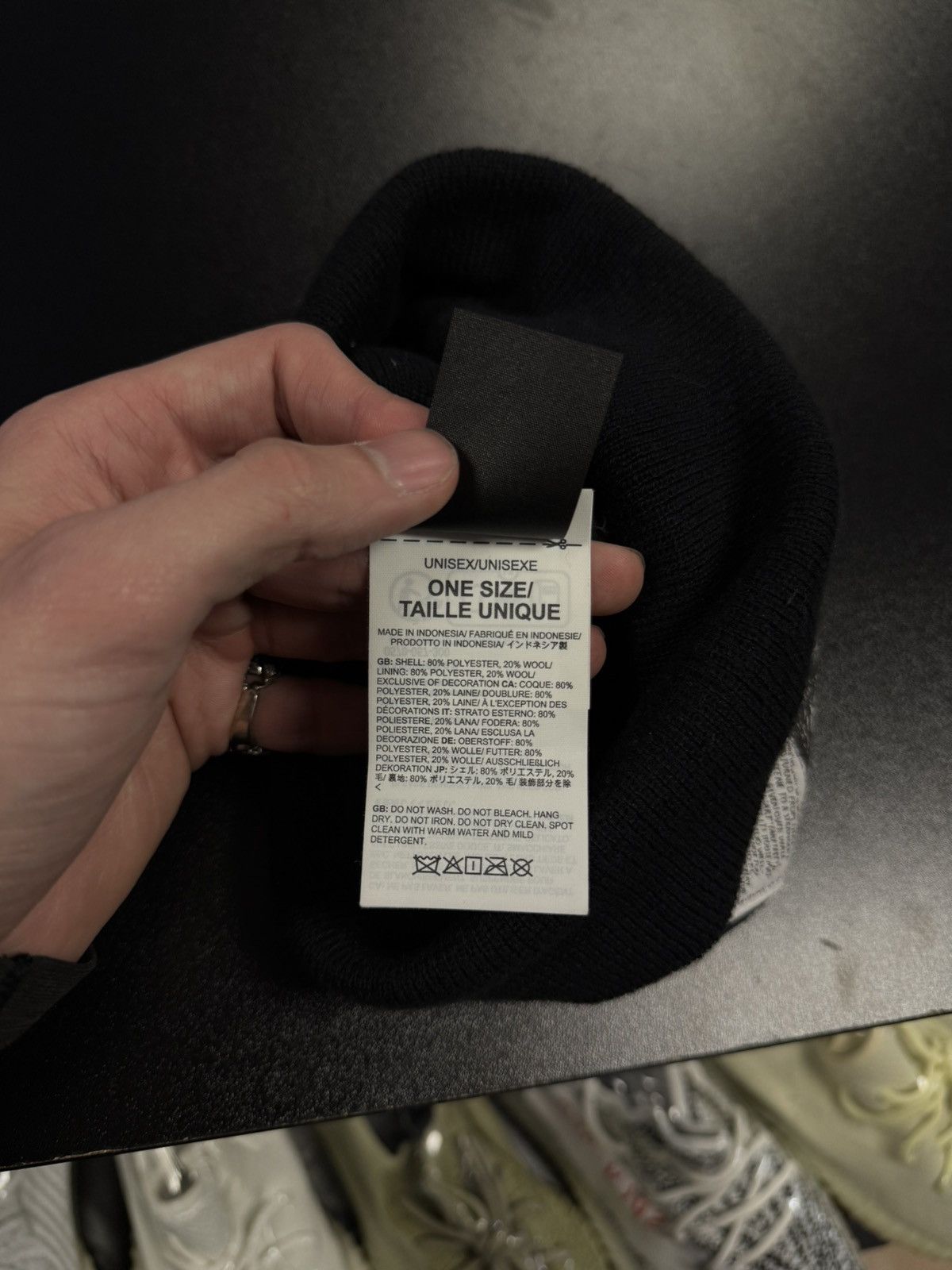 Supreme × The North Face Supreme x The North Face Hat Beanie Black Pre Owned 🧼 Size ONE SIZE - 10 Thumbnail