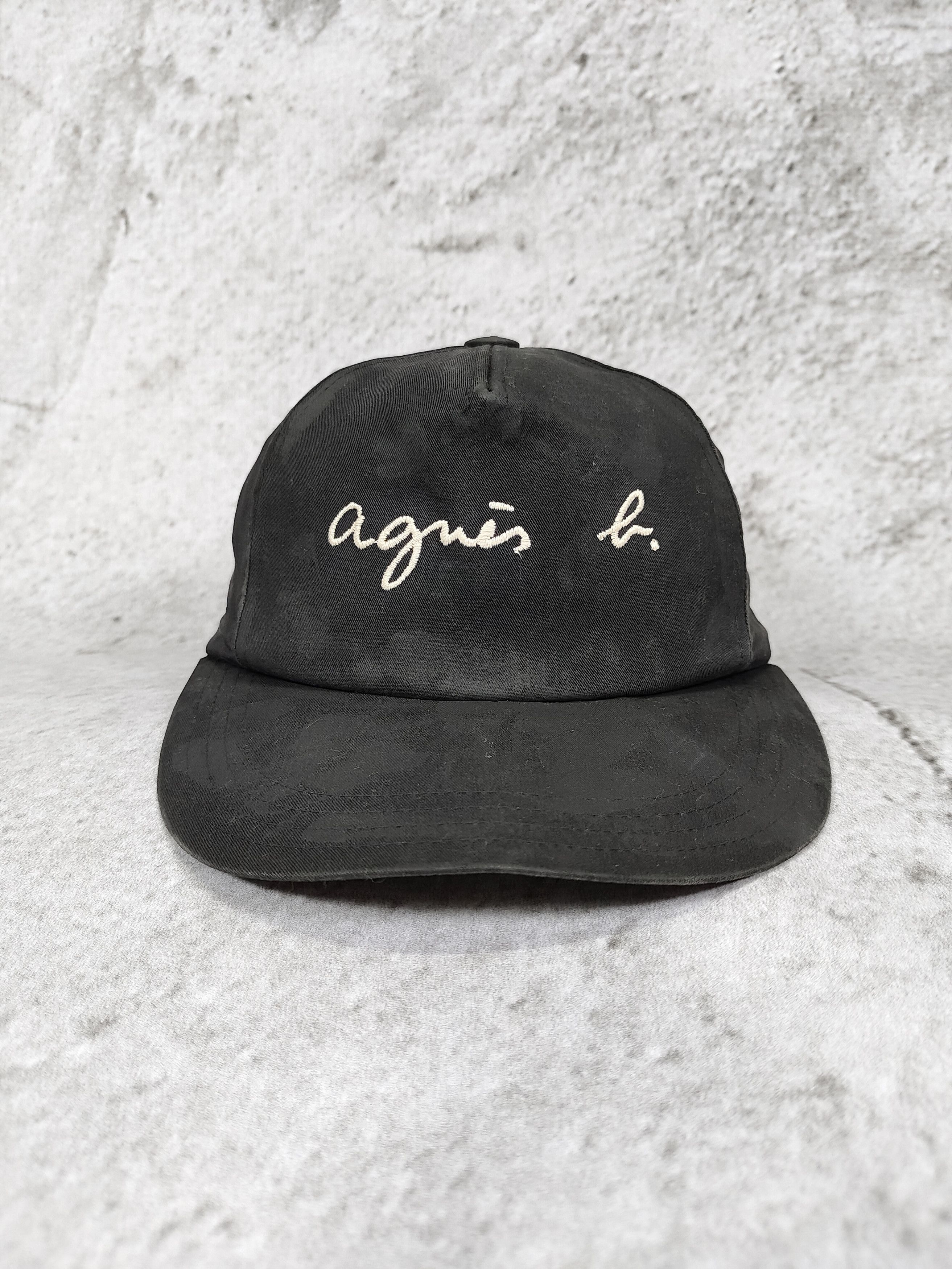 agnes b. 90s Agnes b 🇫🇷 Script Logo Embroidery Abstract Painted Art Size ONE SIZE - 1 Thumbnail
