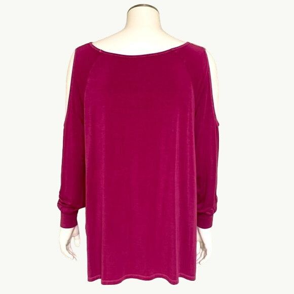 American Eagle Outfitters American Eagle Outfitters Viscose Spandex Soft Sexy Tee Mauv Size XS / US 0-2 / IT 36-38 - 2 Thumbnail