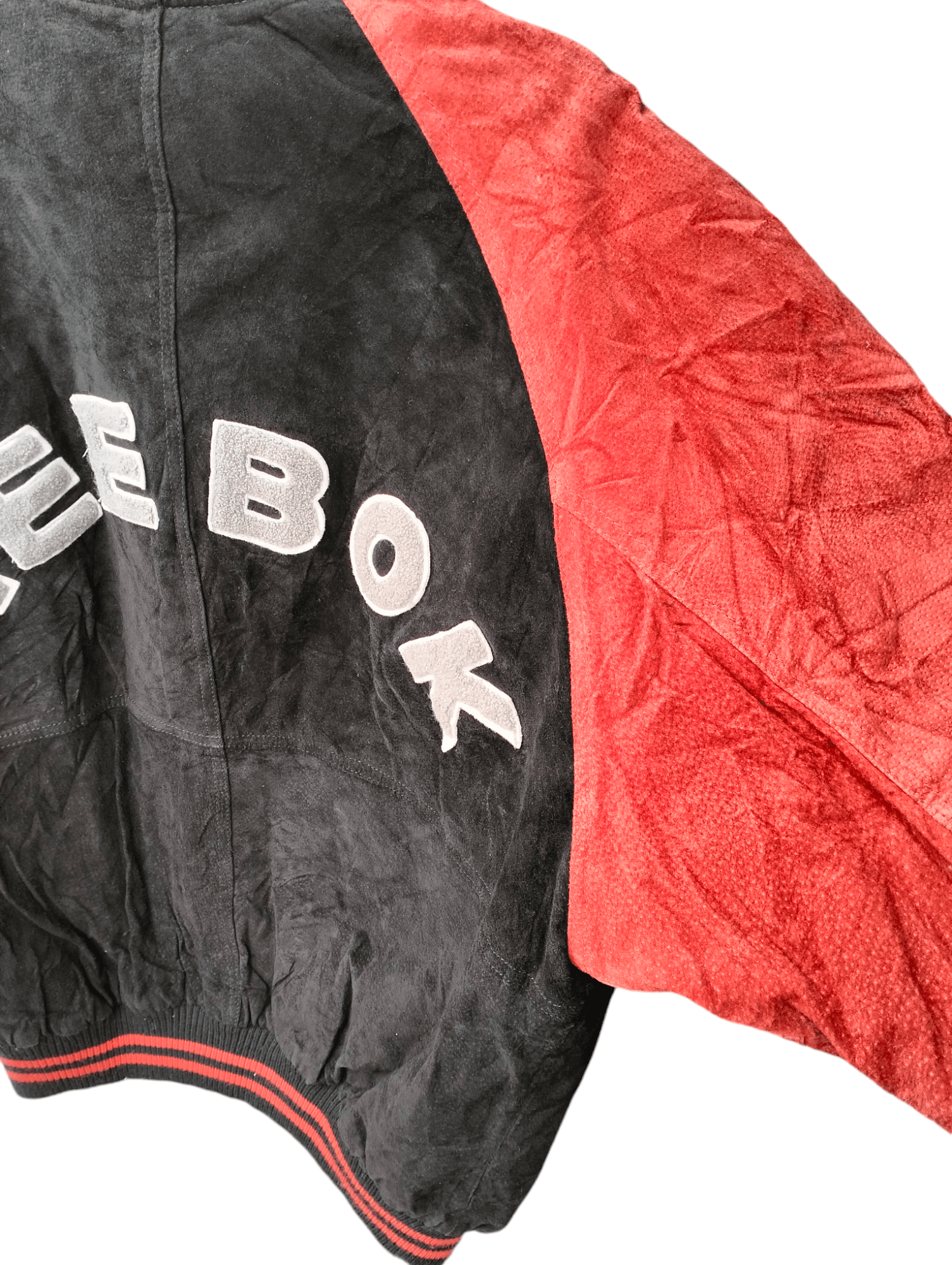 Reebok VTG 90s Reebok Leather Varsity Letterman SpellOut Pigskin Size US L / EU 52-54 / 3 - 8 Thumbnail