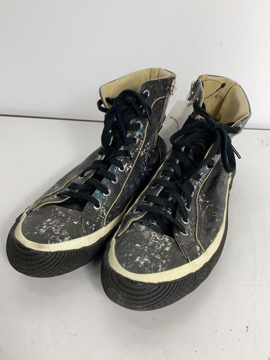 Yohji Yamamoto YOHJI YAMAMOTO Ground Y Side-Zip Lace-Up Sneakers Size US 12 / EU 45 - 2 Thumbnail