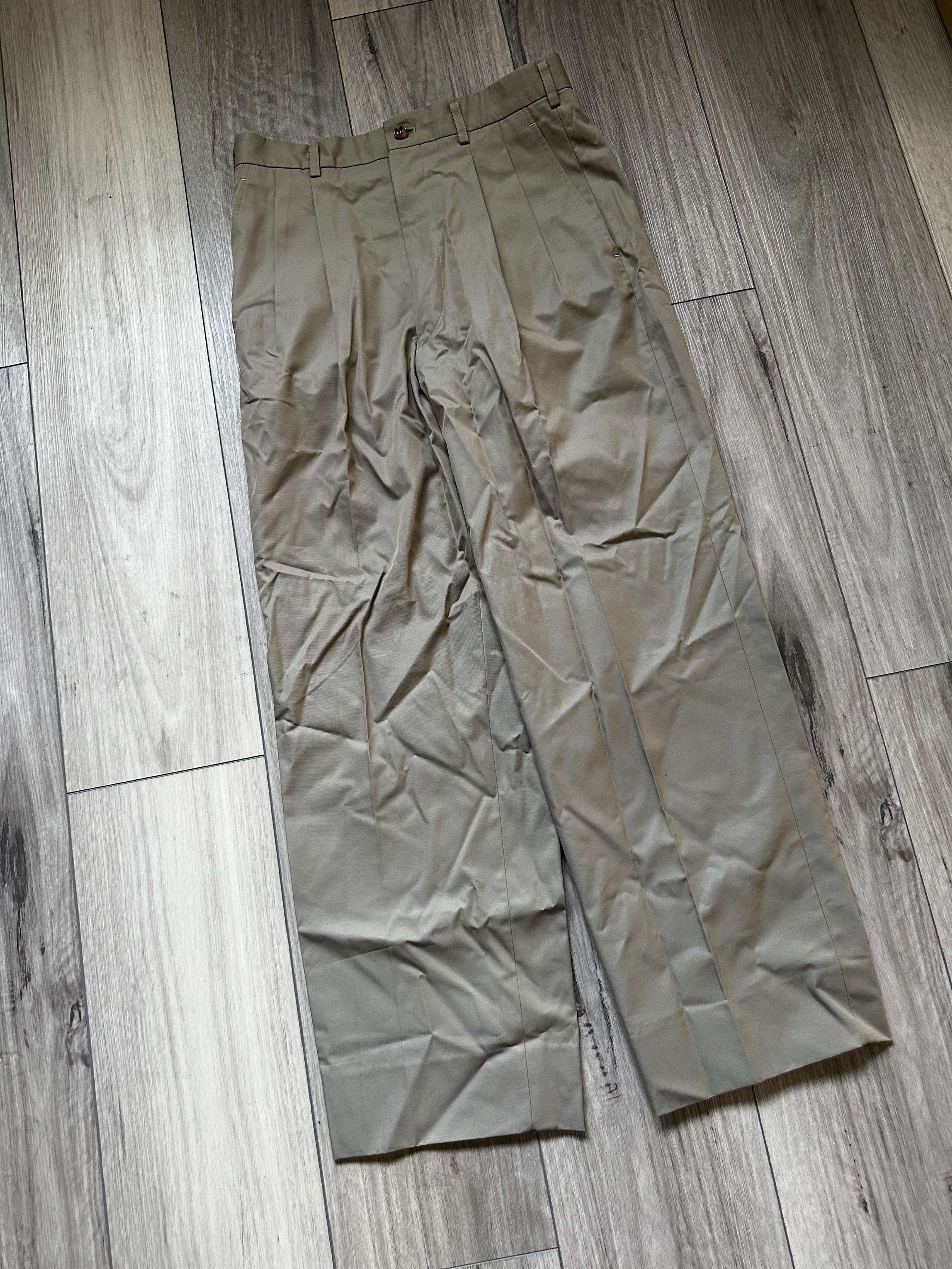 Comme des Garcons COMME des GARÇONS AD 1994 Pleated Pants Size US 32 / EU 48 - 3 Thumbnail
