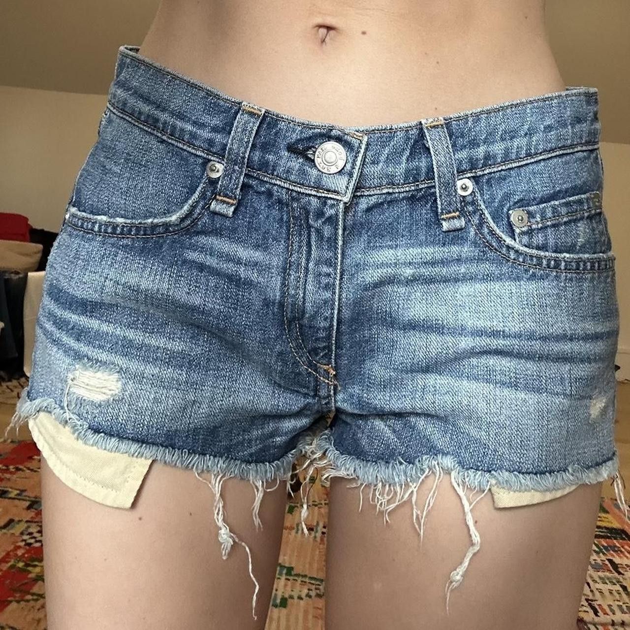 Rag & Bone Rag & Bone Women's Denim Shorts Size 24" / US 00 / IT 34 - 1 Thumbnail