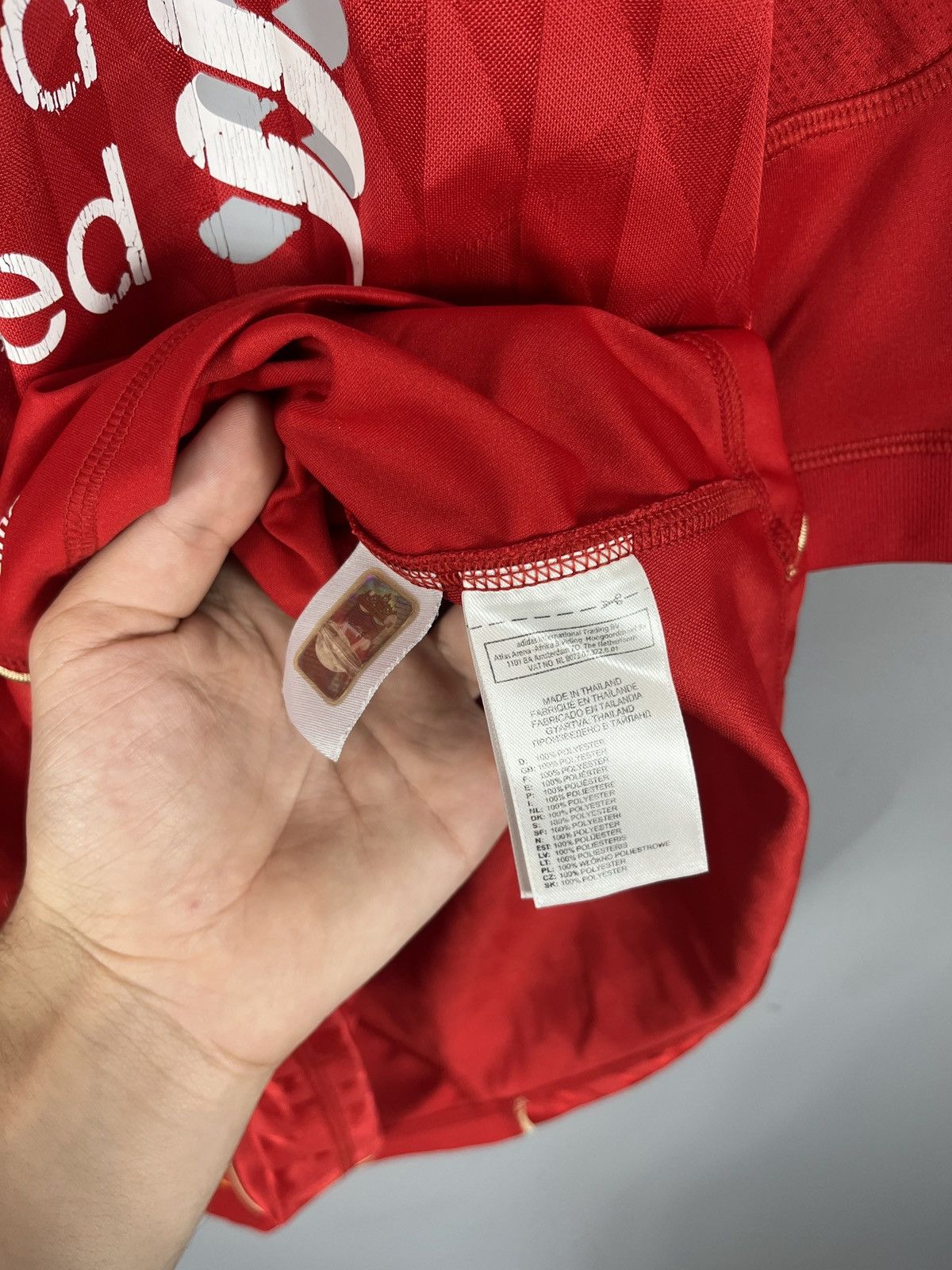 Adidas Liverpool FC Adidas 2010/11 Home Y2k Football Shirt Size US L / EU 52-54 / 3 - 7 Thumbnail